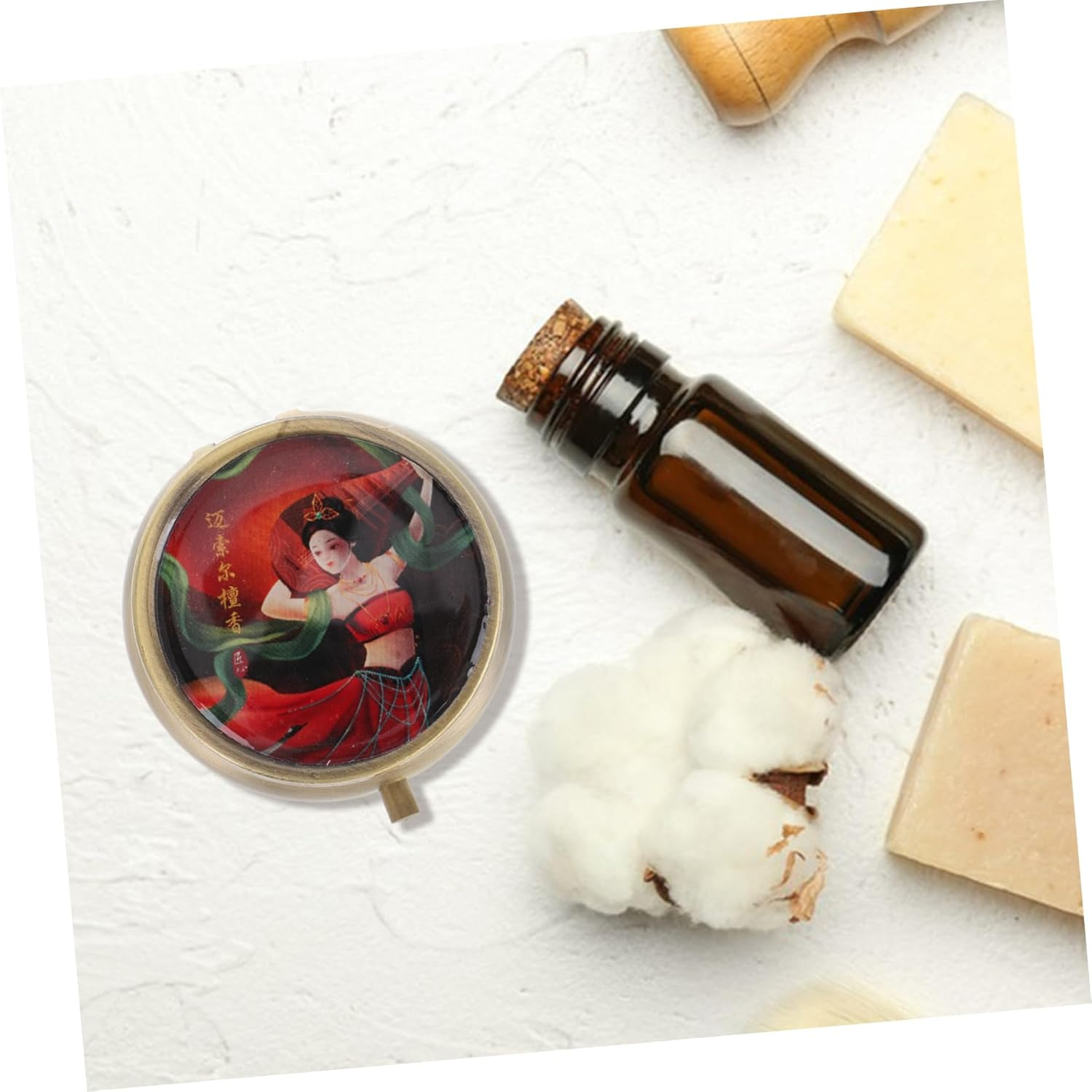 BAZEITFLOW Solid Perfume for Women and Men Portable Body Fragrance Natural Ingredient Scented Solid Balm Travel-Friendly Personal Fragrance for Daily Use And-The-Go Freshening