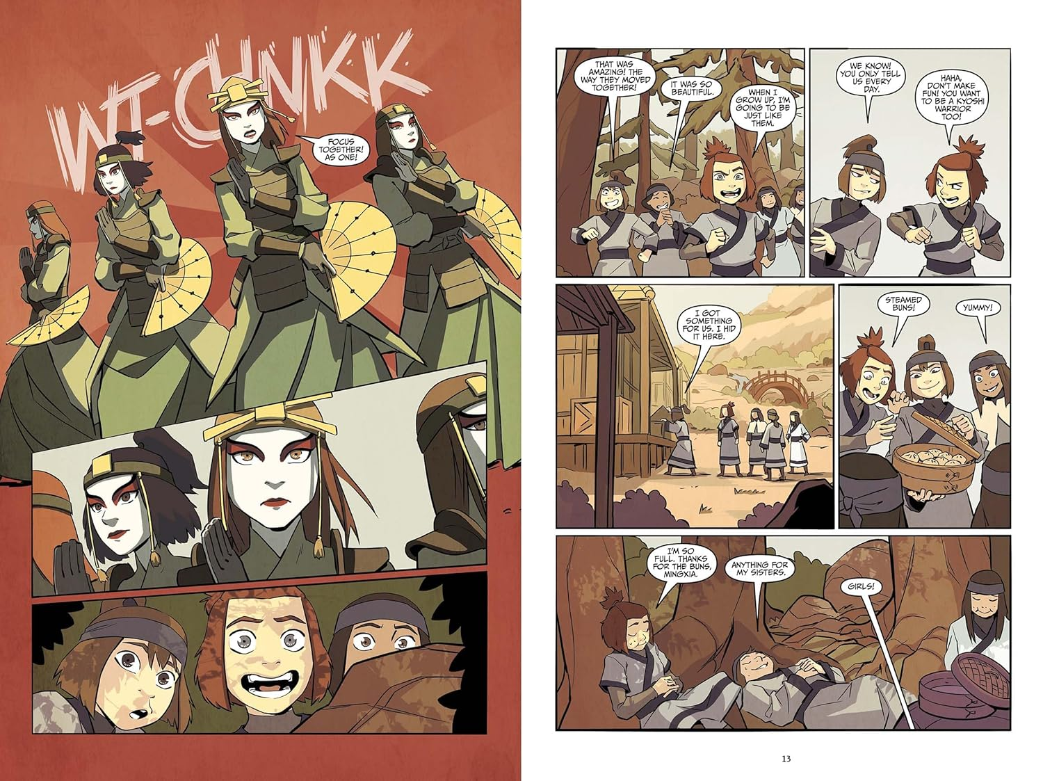 Avatar the Last Airbender: Suki, Alone (Nickelodeon: Graphic Novel) image number 2