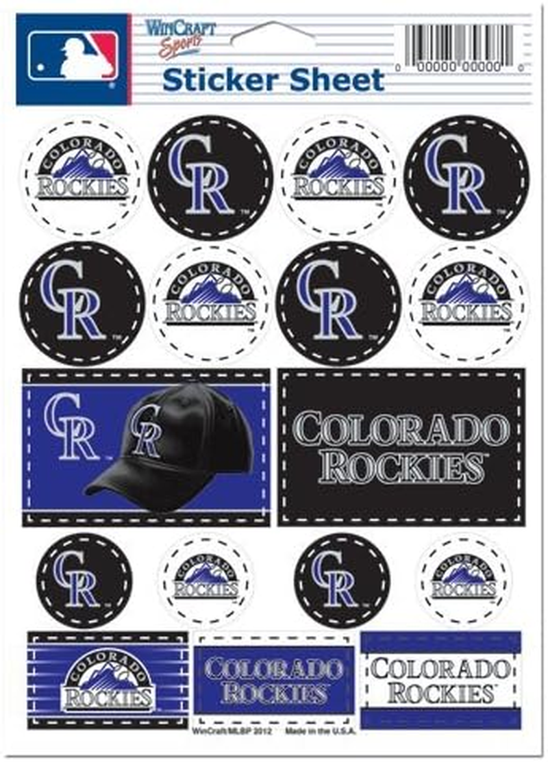 (Houston Astros, 13Cm X 18Cm ) - MLB Vinyl Sticker Sheet image number 4