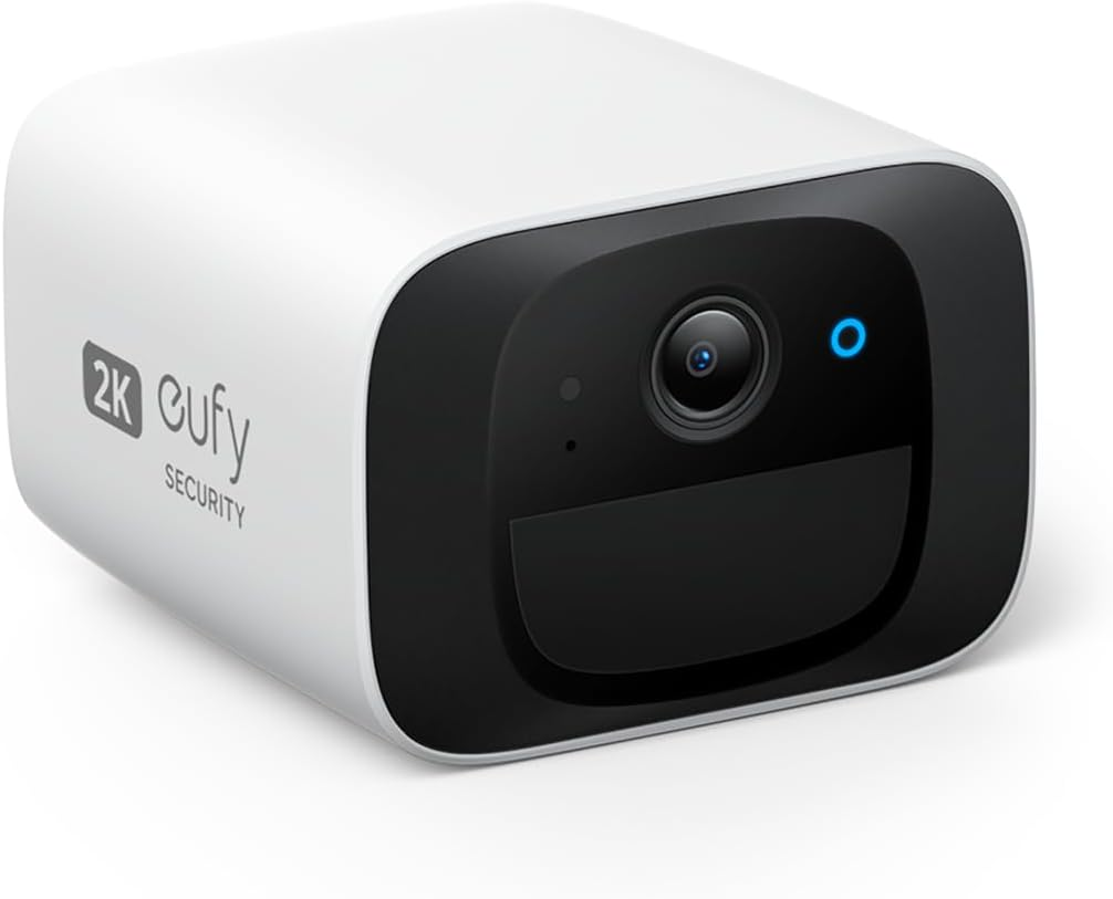 Eufy Security Solocam C210, Wireless Outdoor Camera, 2K Resolution, No Monthly Fee, Wireless, 2.4 Ghz Wi-Fi, Homebase 3 Compatible