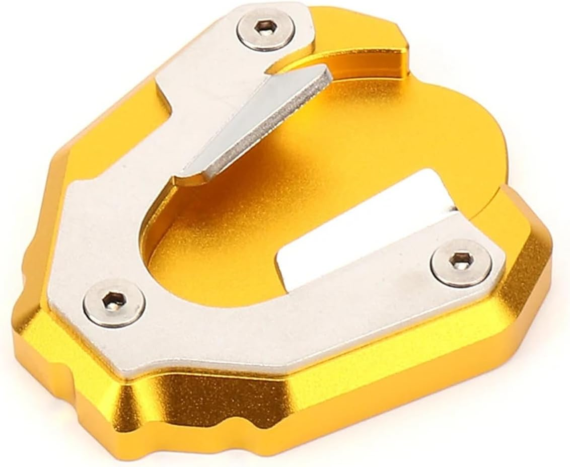 MKDRSRU Fit for Tiger 1200 GT Pro for TIGER 1200 GT Explorer 2023 2024 Motorcycle Kickstand Foot Side Stand Extension Pad Support Plate(Black)