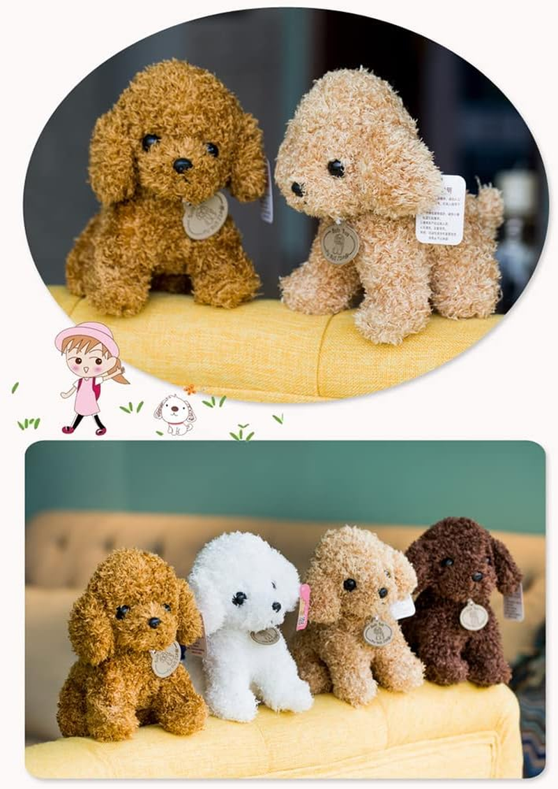 Mersuii Teddy Dog Poodle Plush Toy, Dog Plush Doll, 25Cm image number 1