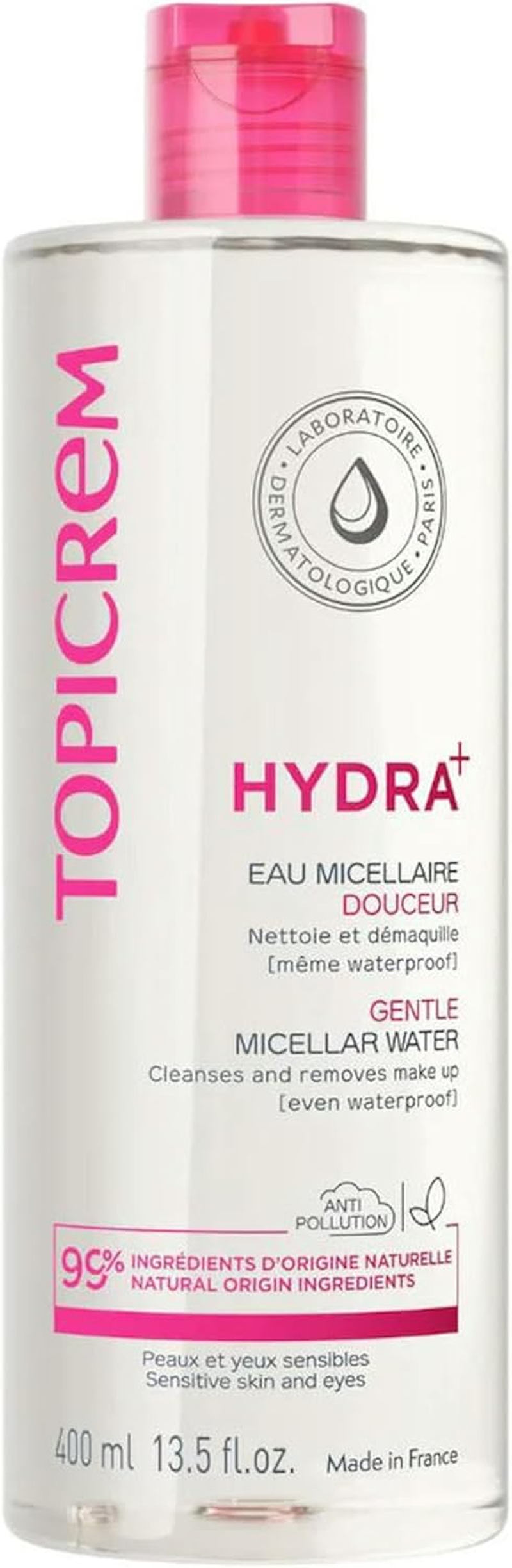 Topicrem Face Makeup Remover 400Ml image number 1