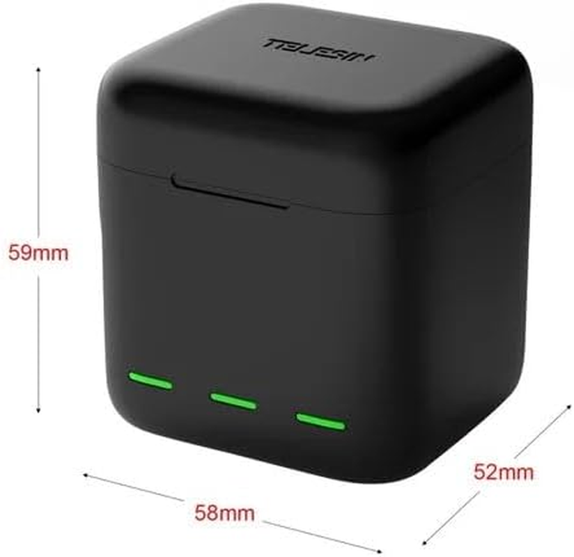 TAVICE 3 Channel Storage Battery Charger Box for Gopro Hero 12 / Hero 11 / Hero 10 / Hero 9 image number 1