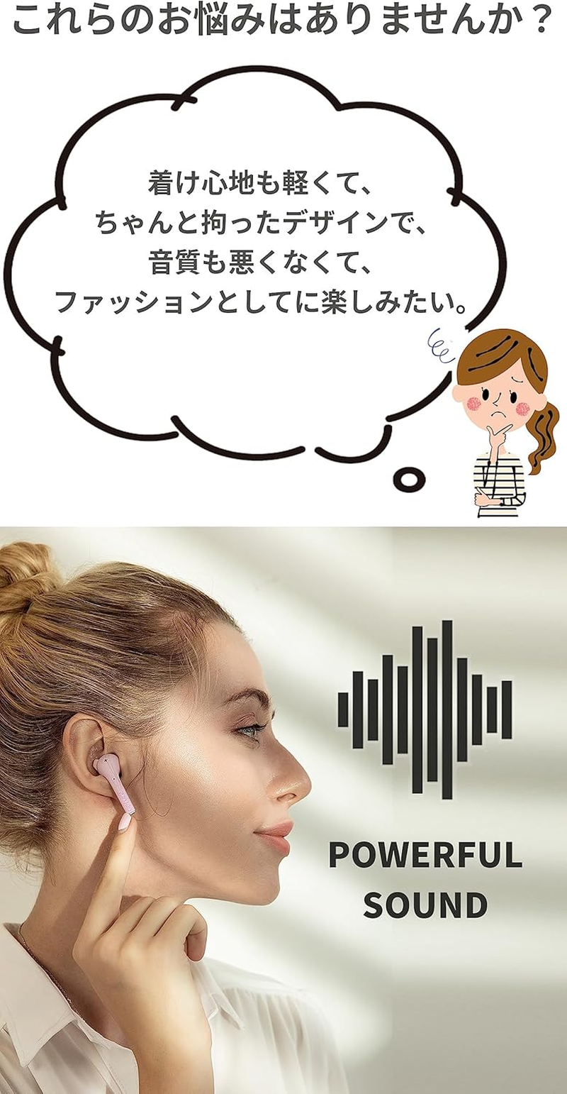 Defunc True Go Slim Wireless Earbuds, Pink image number 5