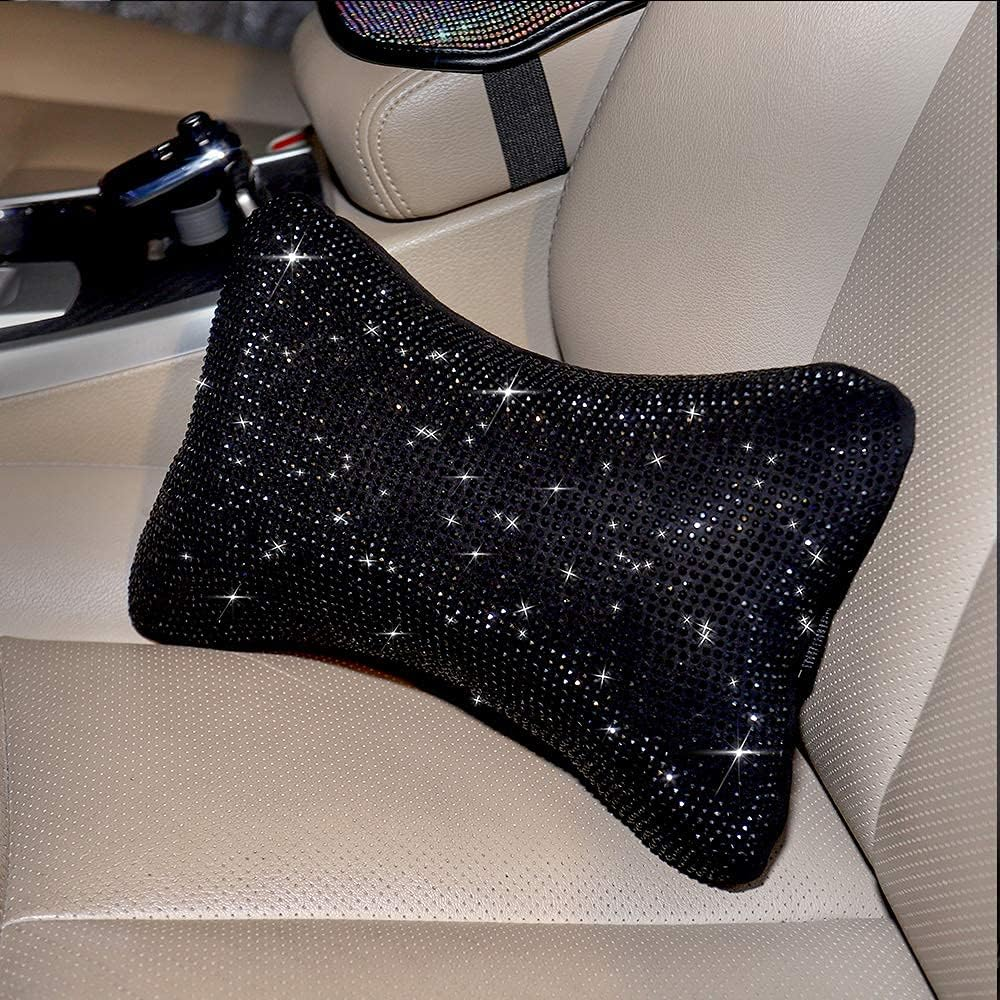 2Pcs Car Neck Pillow for Driver, Auto Seat Headrest Cushion Driving Relax Necksupport - Colorful image number 7