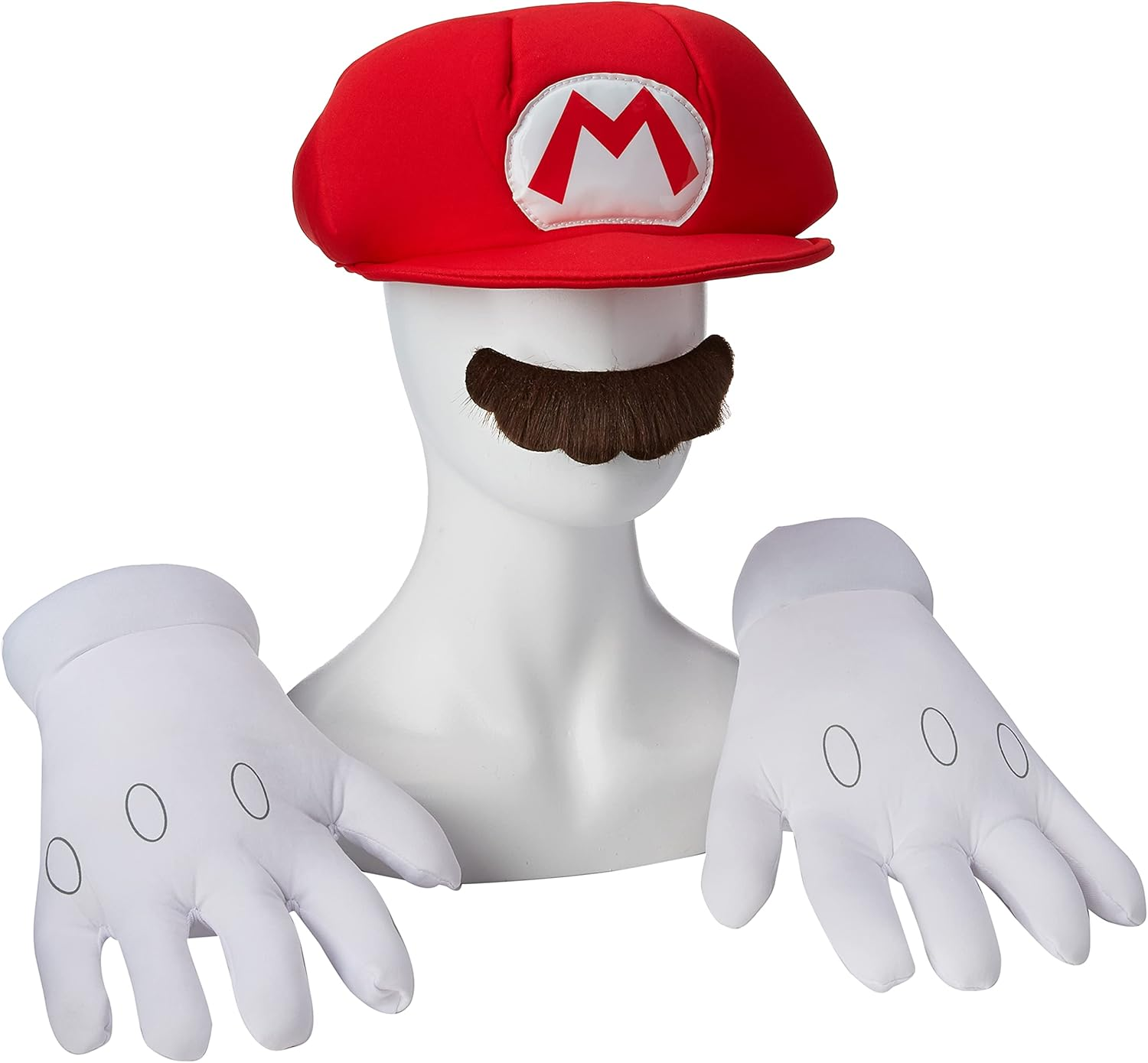 Disguise Men'S Nintendo Super Mario Bros.Mario Adult Costume Accessory Kit