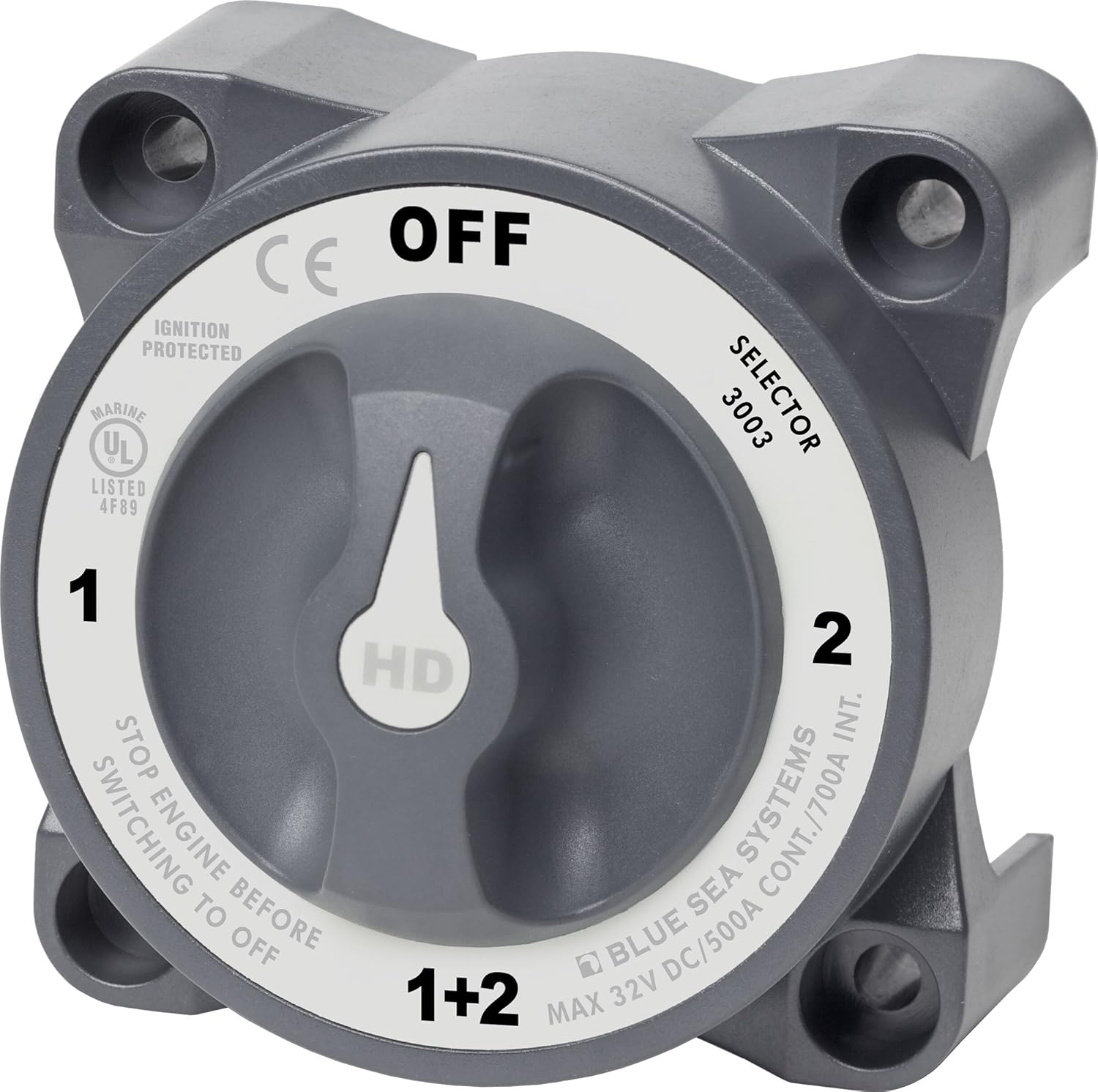 Blue Sea Systems Hd-Series Heavy Duty Battery Switch