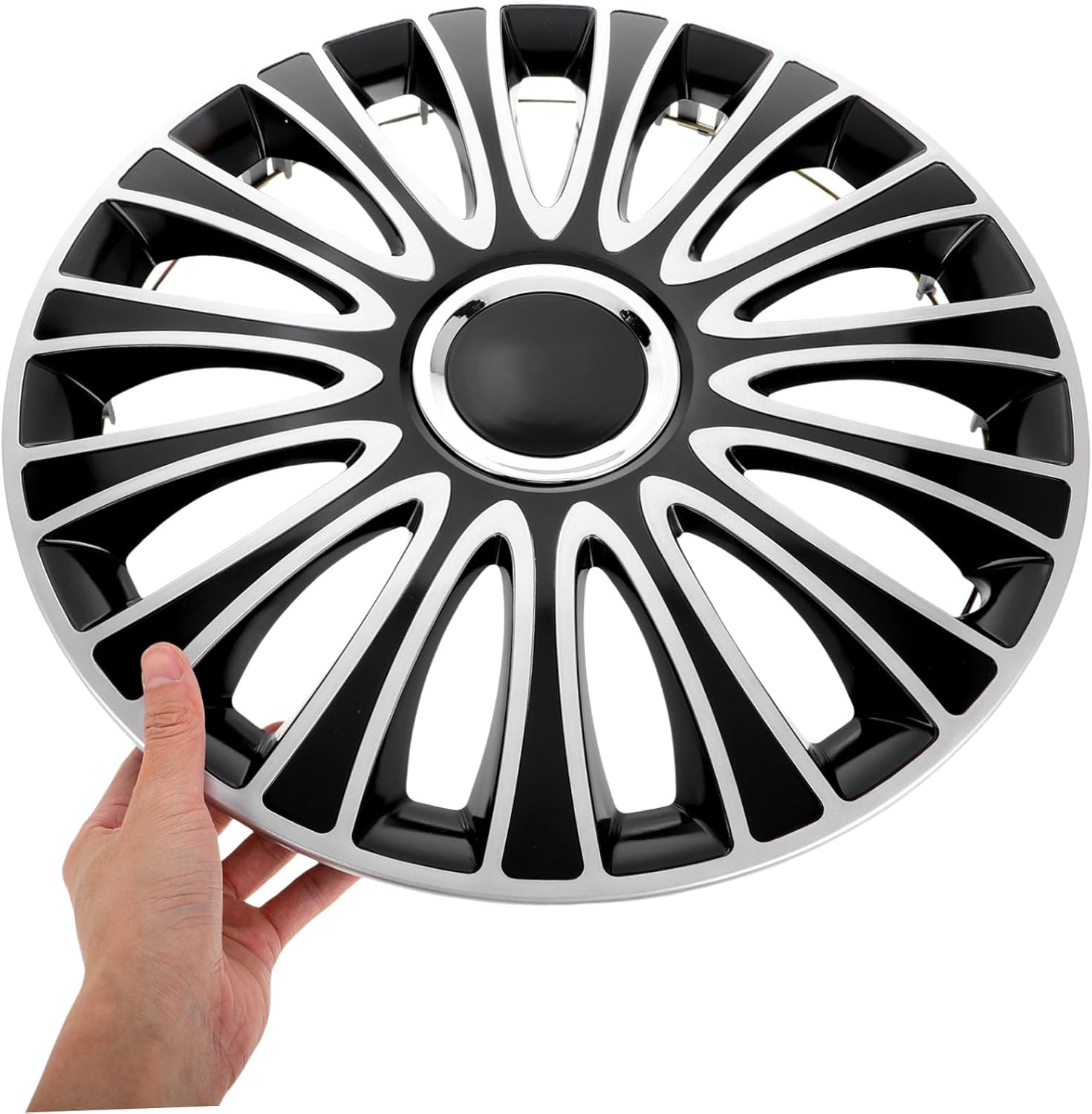 FELTECHELECTR Stylish Car Wheel Rim Cover Construction Fits Vehicle Models Enhance Vehicle Aesthetics image number 6