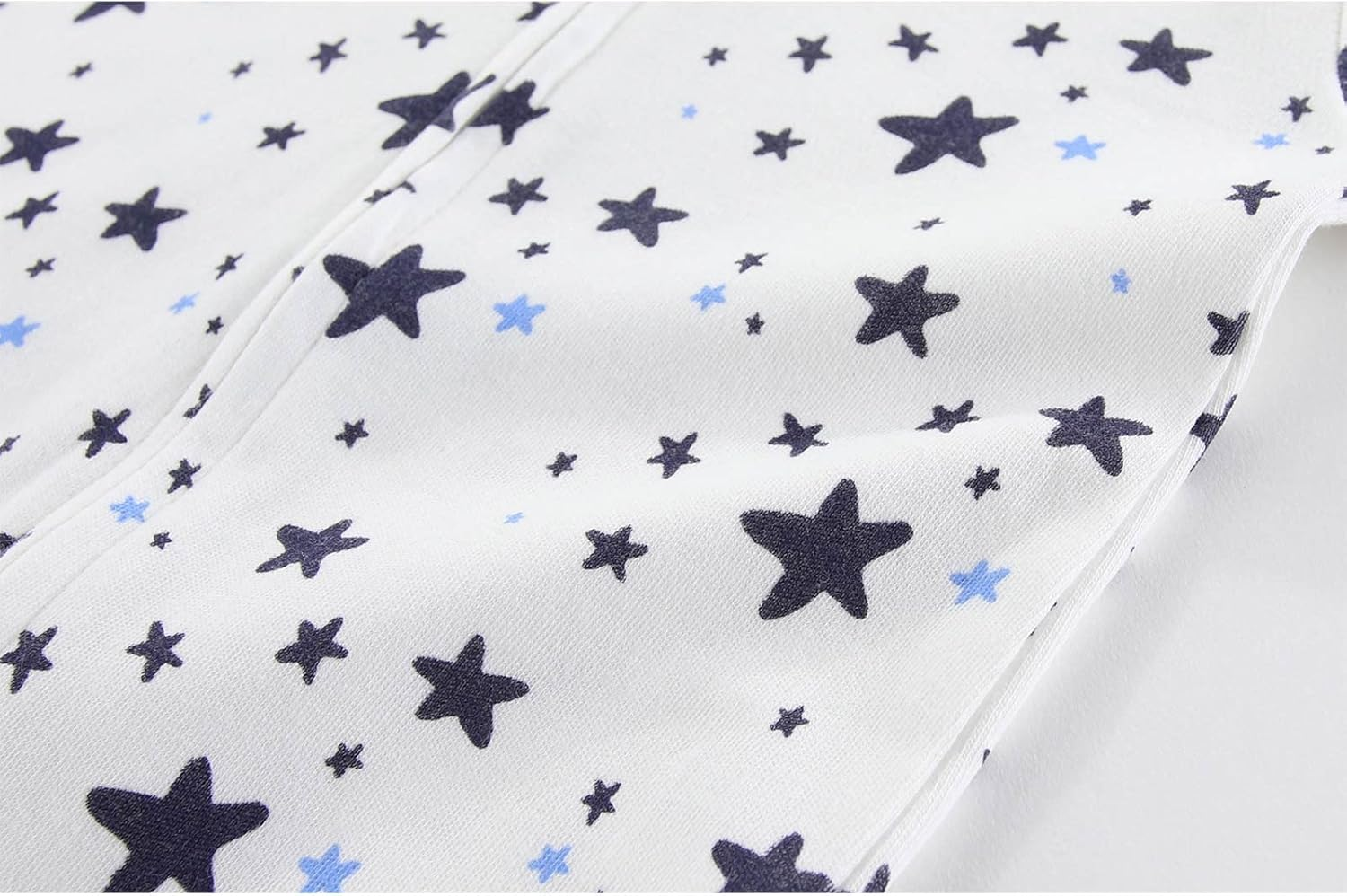 ZAV Solid Unisex Boys Girl Footed Jumpsuits Cotton Rompers Soft Infants Clothes Baby Shower Gifts image number 6