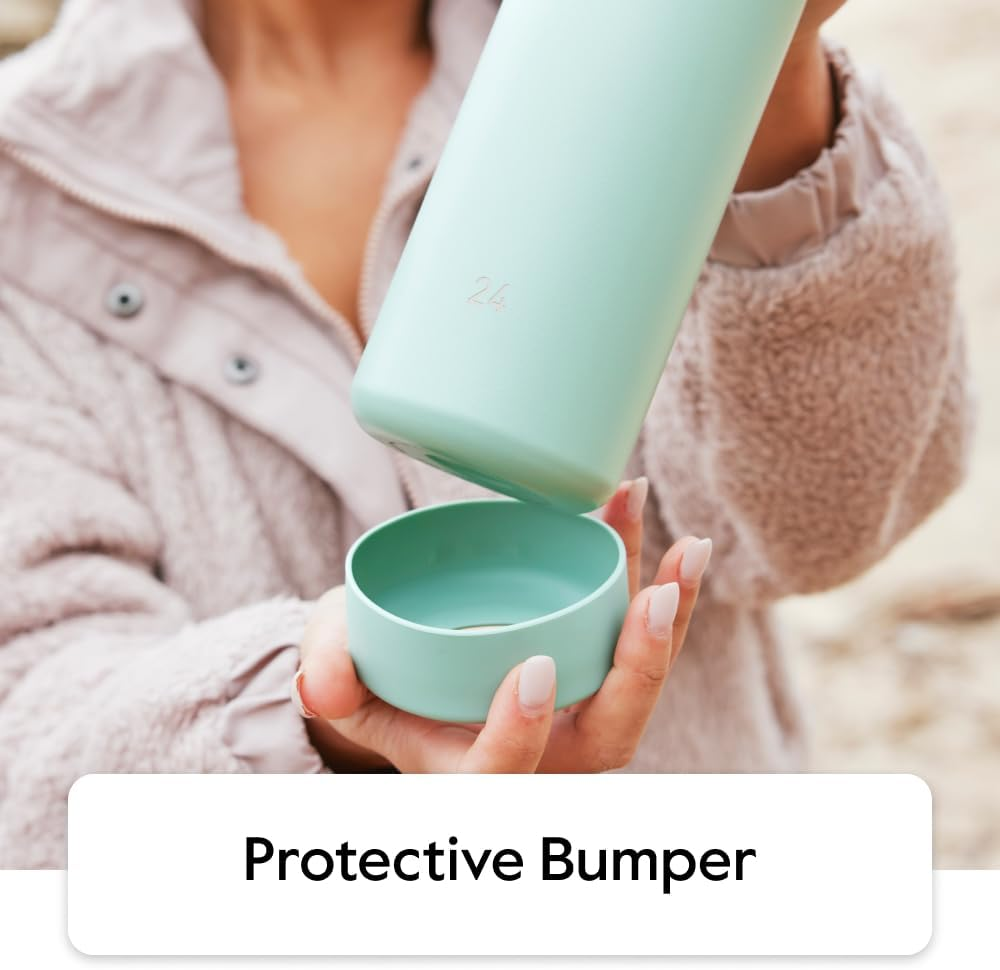 Takeya Actives 64 Oz Vacuum Insulated Stainless Steel Water Bottle with Straw Lid, Premium Quality, Onyx image number 3