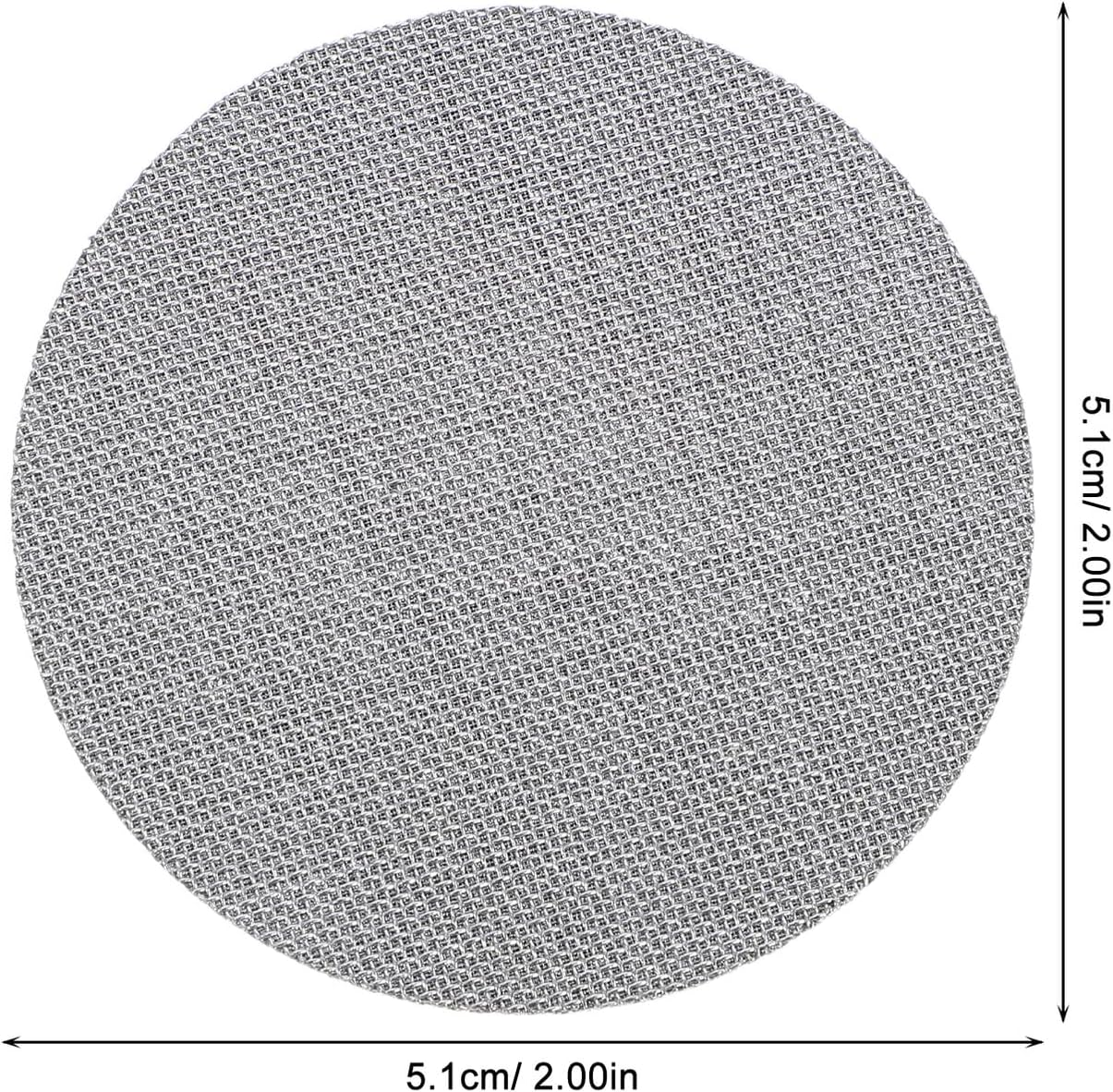 Gadpiparty 4Pcs 51Mm Espresso Puck Screen Stainless Steel Filter Mesh 1.7Mm Thickness Reusable Coffee Filter Basket for Portafilter Compatible Espresso Machines