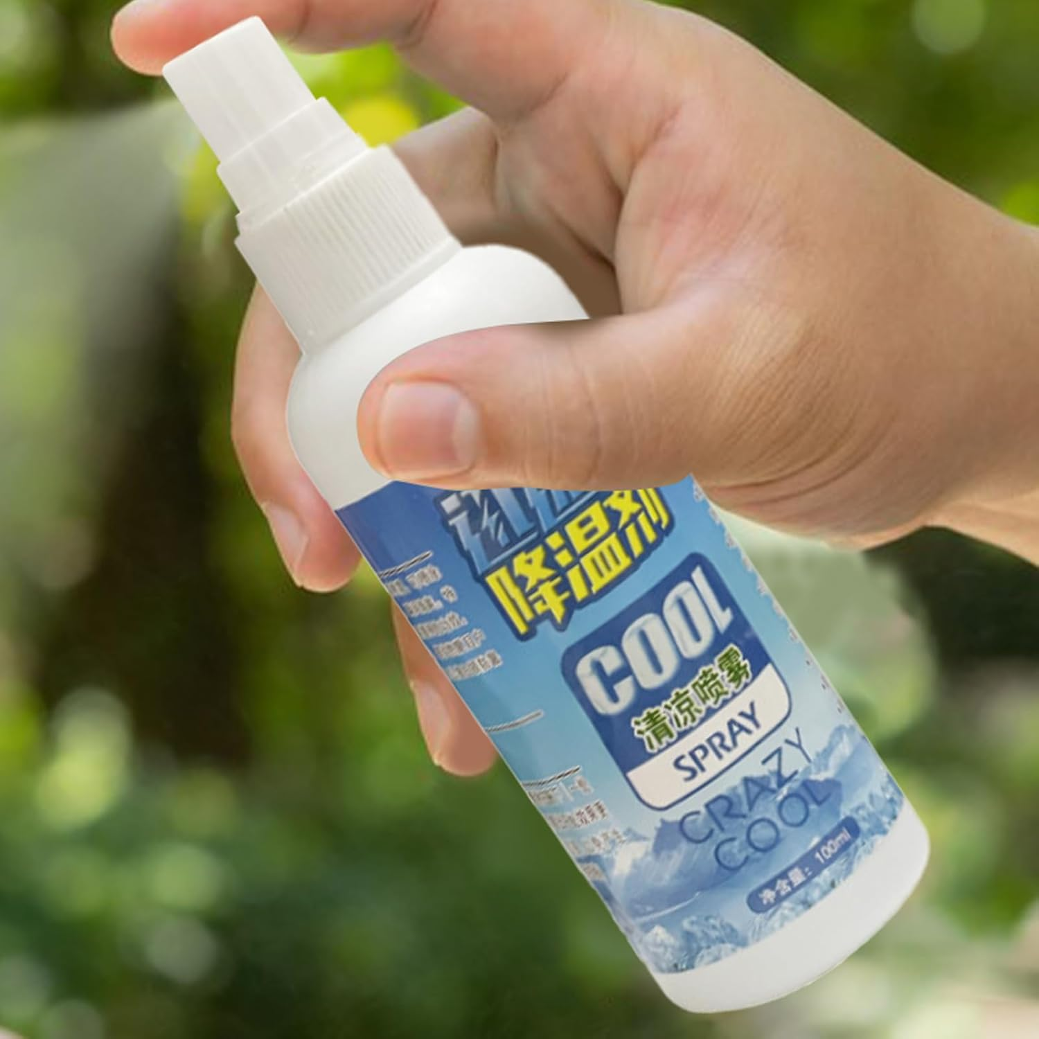 Cooling Spray - Durable Cooling Mist, Hot Weather | Instant Cool Spray, Instant Fine Mist Cooling Spray, Portable Natural Plant Fresh Coolant Fragrance, Cooling Mist Heatsink Spray image number 2