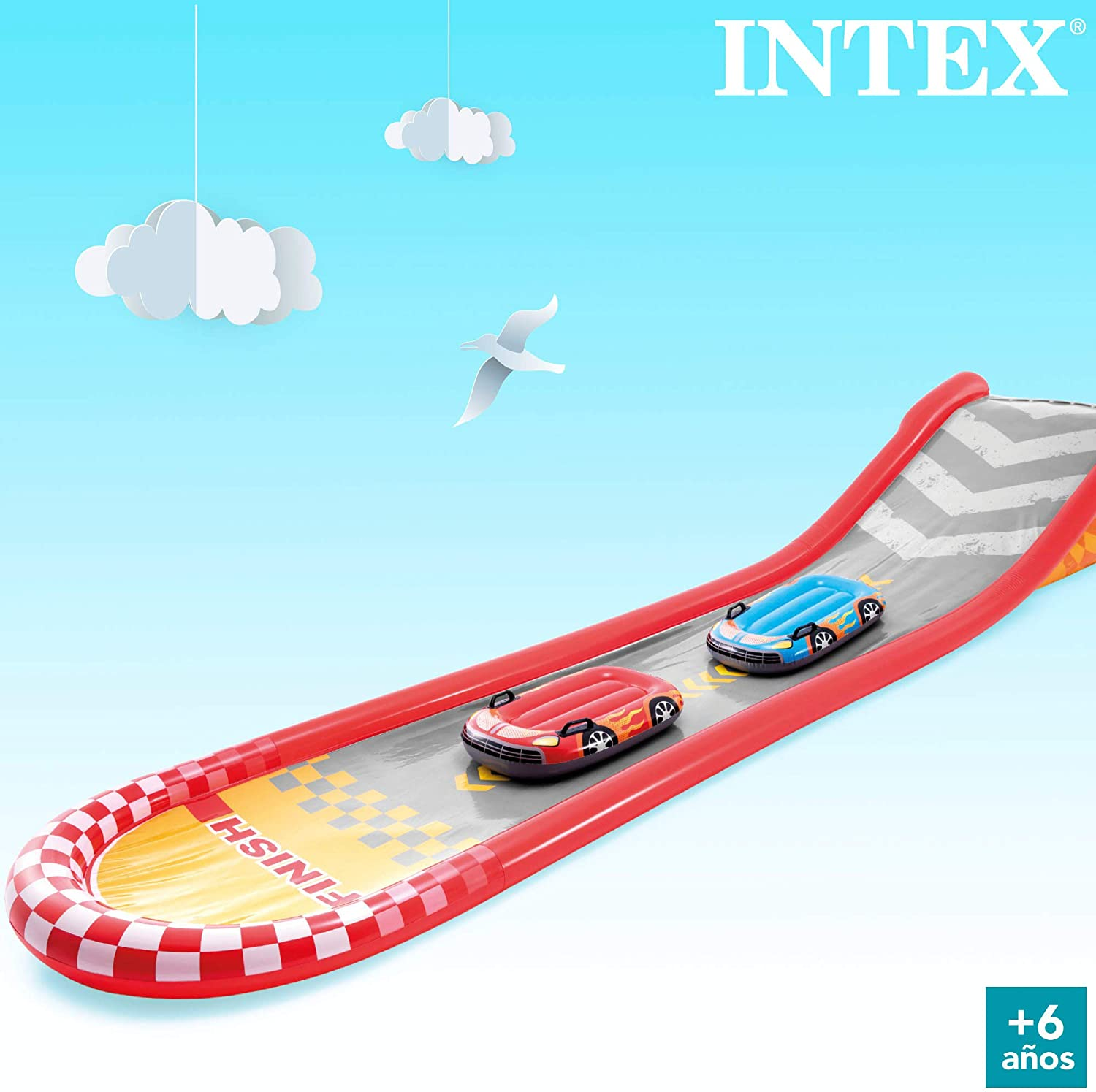 Intex Racing Fun Slide image number 2