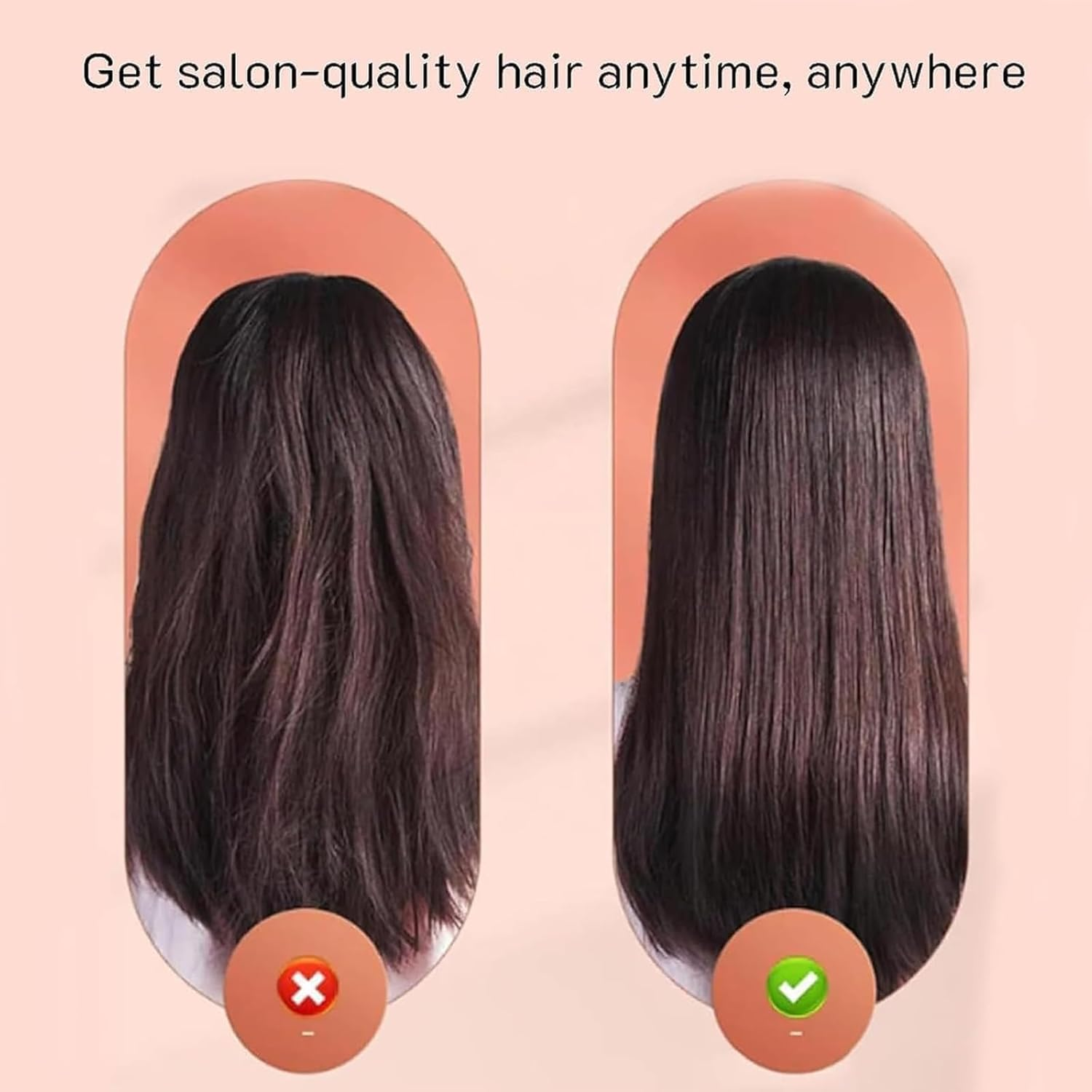 Mini Dual-Purpose Curling Iron,2 in 1 Mini Curling Wand & Flat Iron Hair Straightener,Portable Travel Curling Wand for All Hair Types (White) image number 2