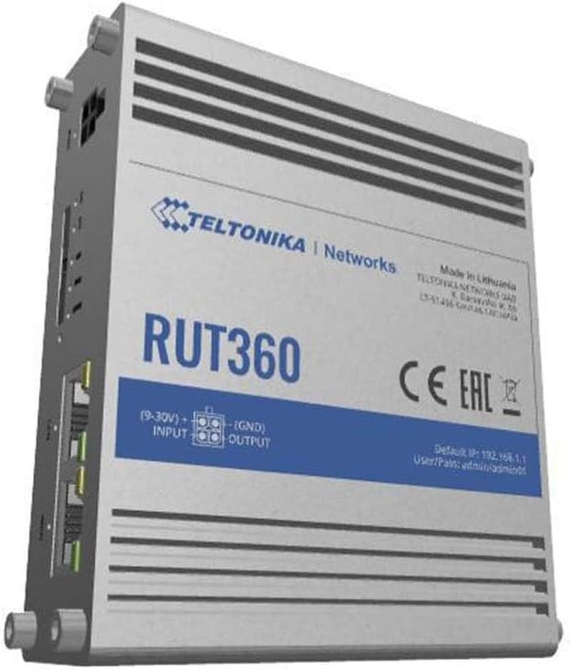 Teltonika RUT360 Compact 3G/4G/4G700 Router with Wifi - CAT6