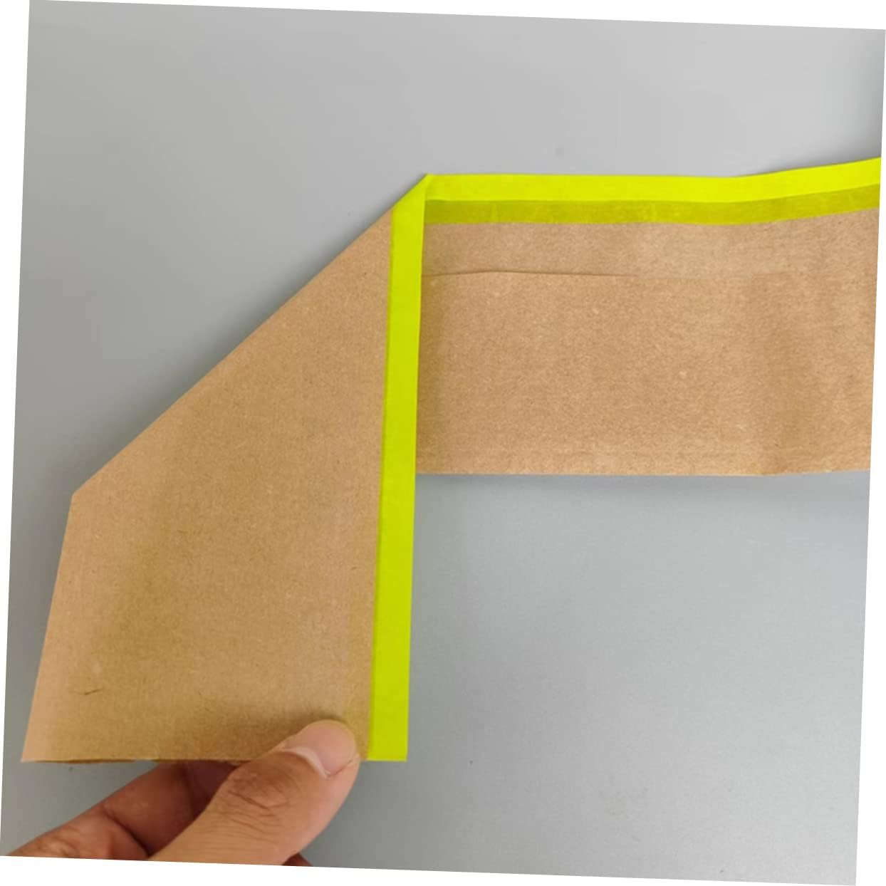 2 Rolls Kraft Paper for Painting Covering Masking Paper Meters for Painting Automotive Furniture