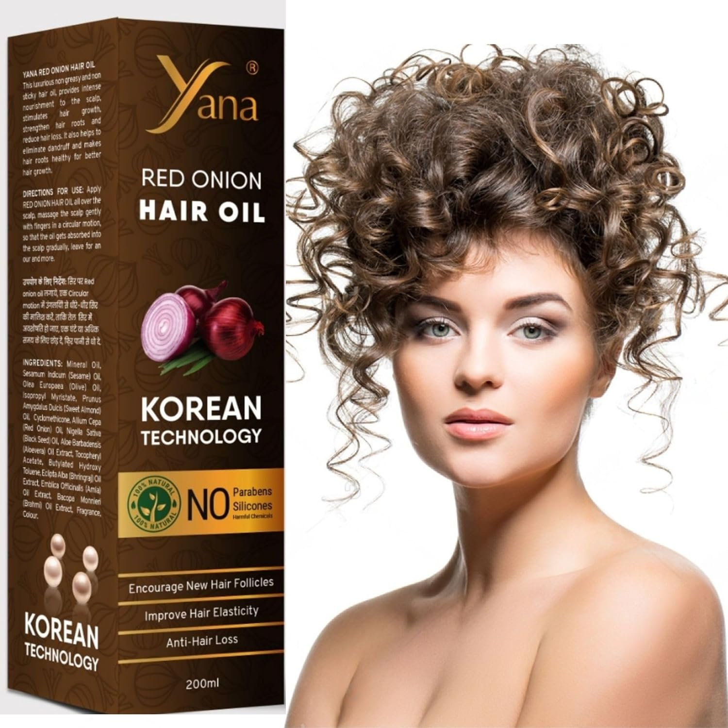 Yana Red Onion Oil for Hair image number 1
