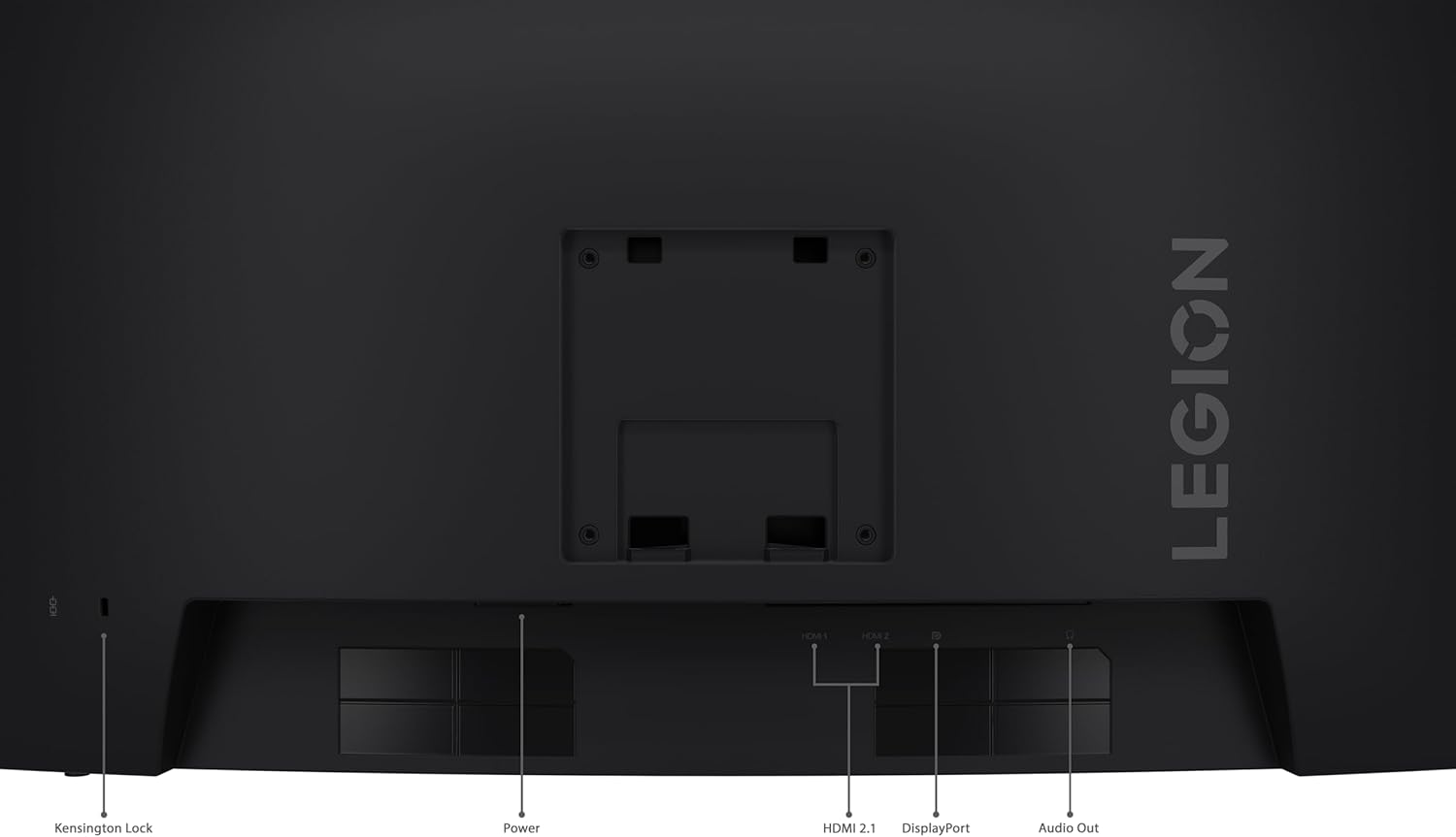 Lenovo Legion R34W-30 34-Inch QHD Curved Gaming Monitor, Anti-Glare, 180Hz, AMD Freesync Premium,Eye Comfort, Raven Black 67C7GACBAU image number 6