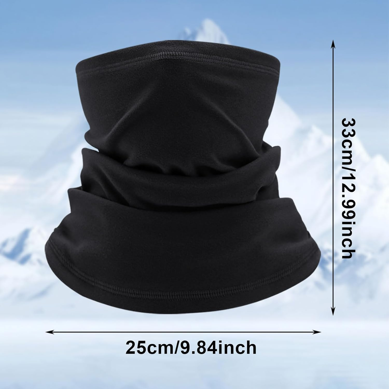 SKHAOVS 3 Pack Winter Kids Neck Warmer, Kids Neck Scarves for Boys Girls, Kids Snood Kids Neck Warmer, Kids Scarf Toddler Scarf Kids Snood Scarf Windproof Warm Scarf for Outdoor Sports image number 2