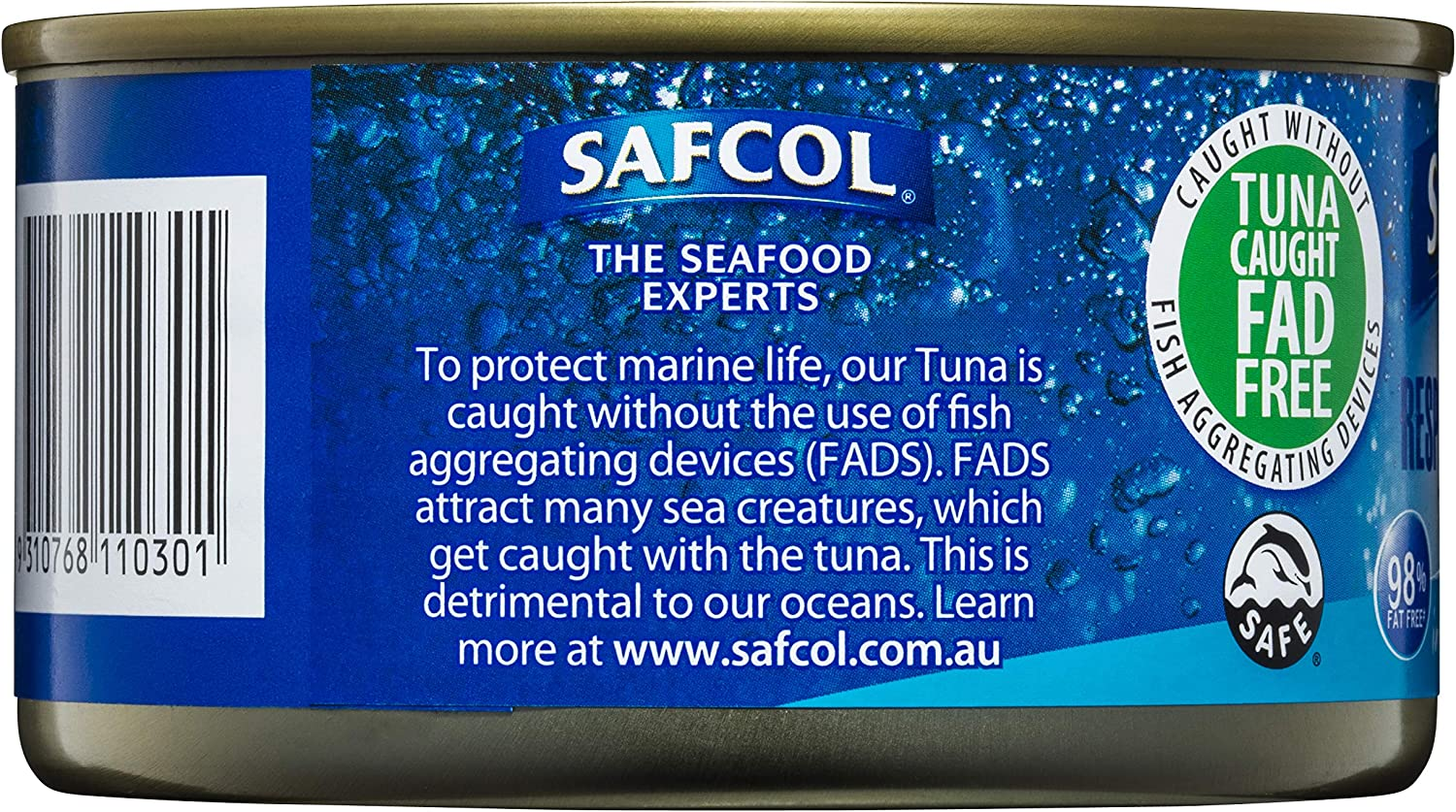 SAFCOL Tuna in Springwater 185G Can X 12