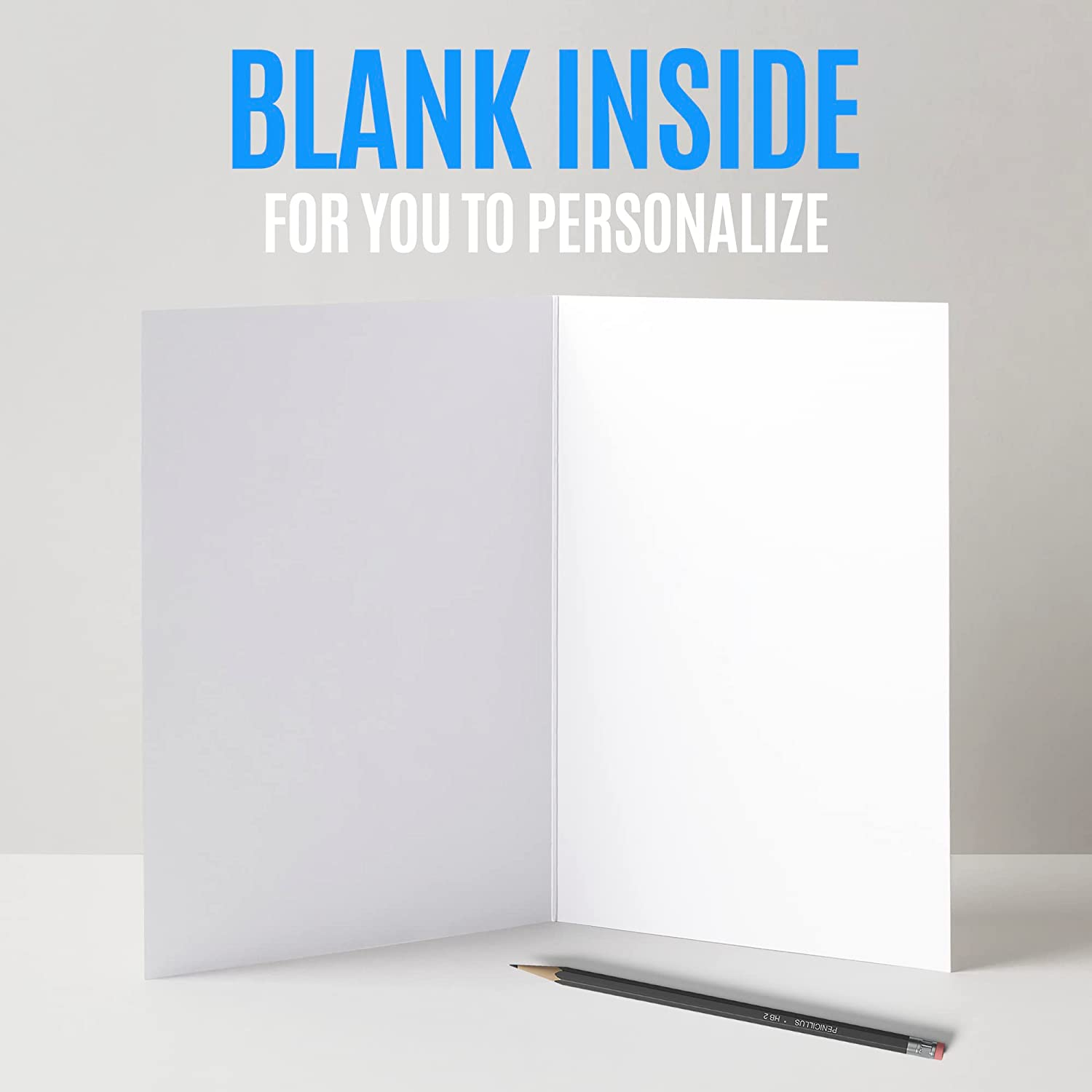 Funny New Baby Card with Envelope | Silly Card for Parents to Be | Congratulatory Card for Pregnancy Reveal for Mom, Dad... | Baby Shower Congratulations Present - NUM 11 image number 4