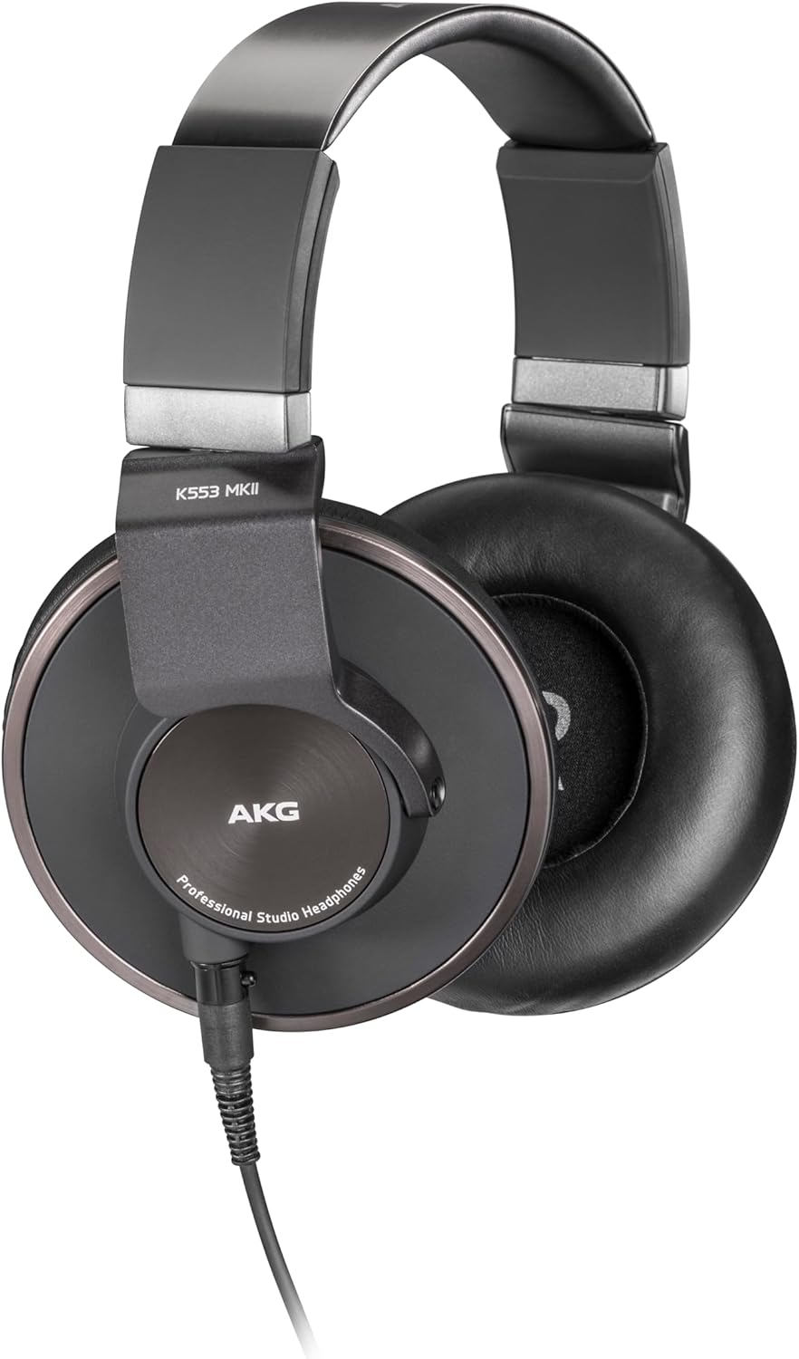 AKG Pro Audio K553 MKII Over-Ear, Closed-Back, Foldable Studio Headphones,Black image number 1