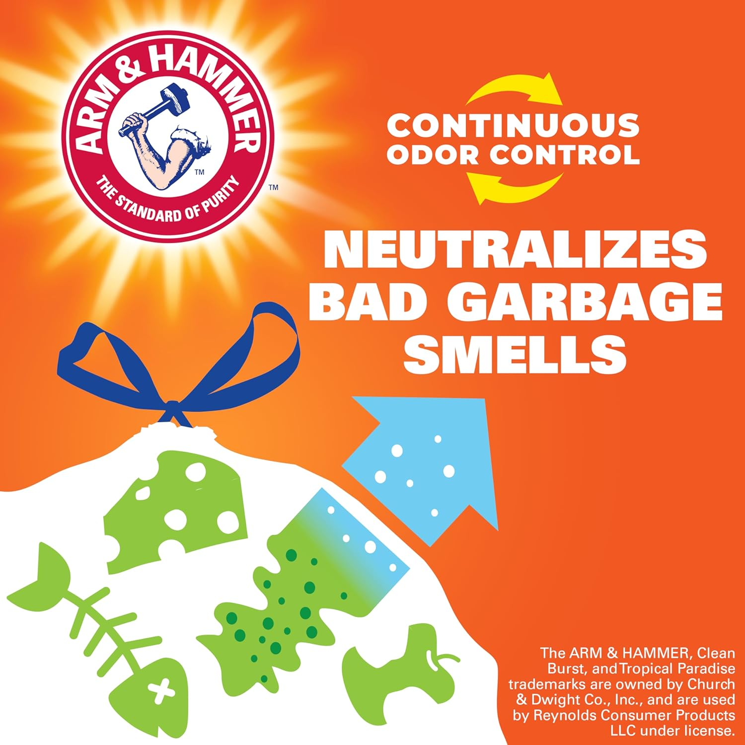 Hefty Ultra Strong Tall Kitchen Trash Bags - Lavender & Sweet Vanilla, 13 Gallon, 80 Count image number 6