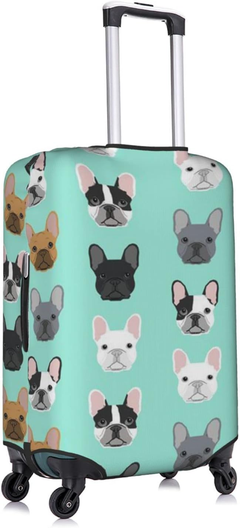 French Luggage Cover Anti-Scratch Suitcase Protector Fits 18-32 Inch Luggage image number 6