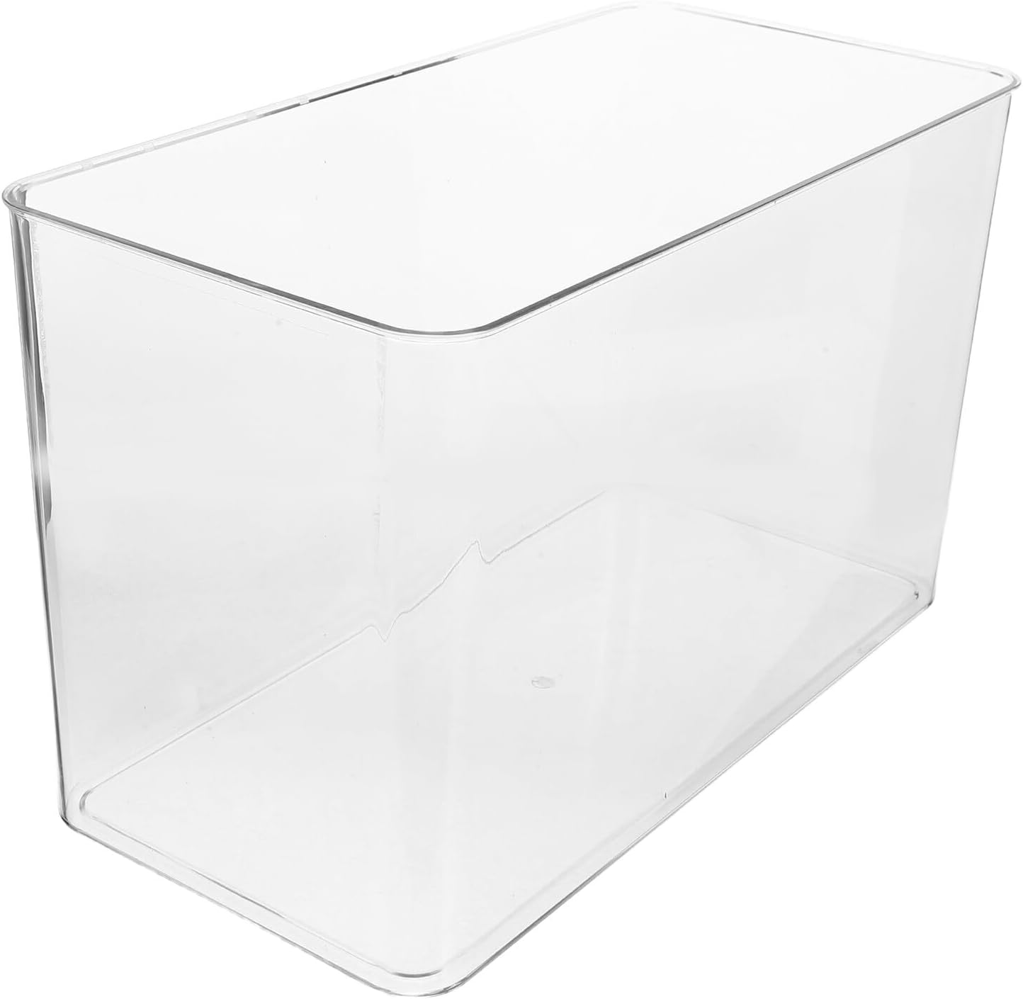 CIYODO Mini Plastic Fish Tank for Small Turtle Terrarium Desktop Small Pet Breeding Box Reptile Terrarium Ecological Landscape Tank for Office Use image number 3