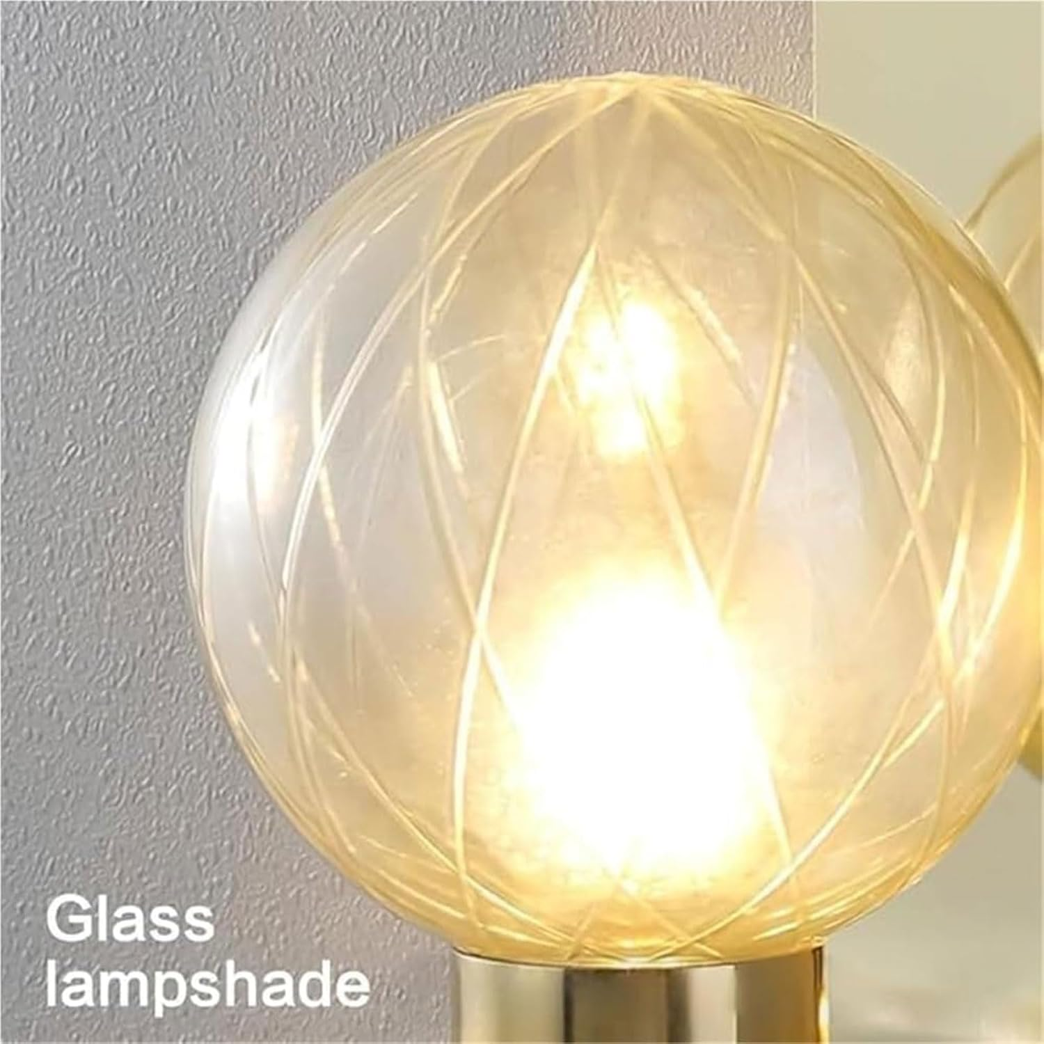 Glass Lampshade Wall Lamp Wall Sconce G9 Wall Light Wall Sconces for Bedroom Living Room Corridor Study Wall Lighting image number 2
