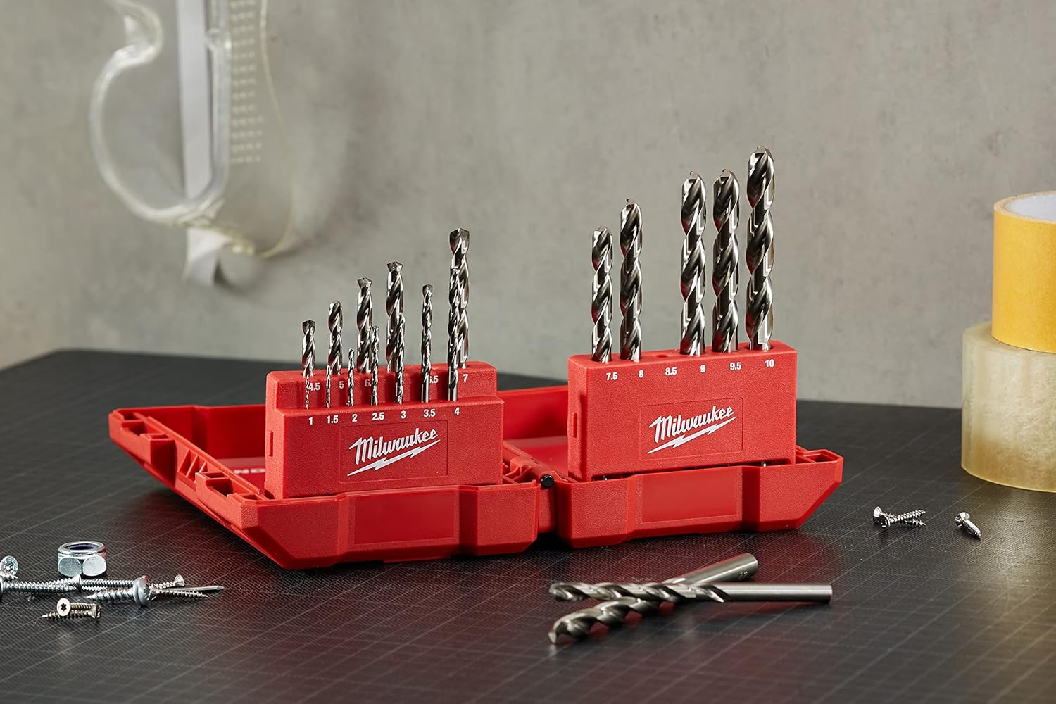Milwaukee 4932352374 Drill, Set 19 Piece 1-10Mm image number 4