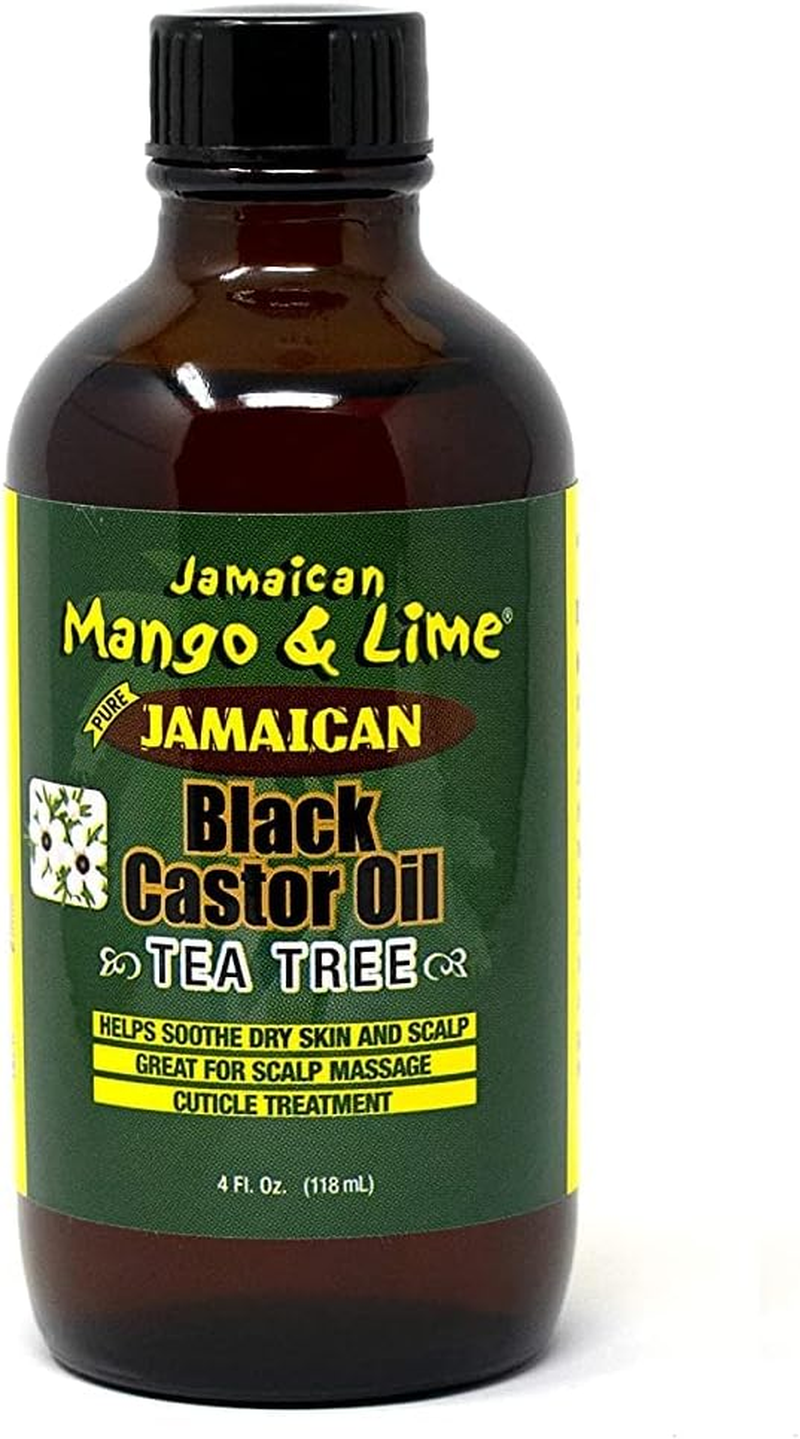 Jamaican Mango & Lime Black Castor Oil (Tea Tree) 120Ml
