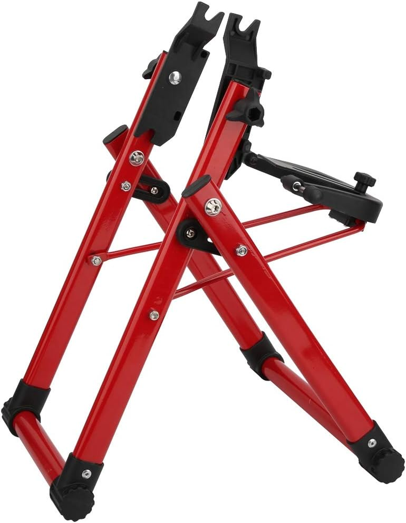 Bicycle Wheel Truing Stand, Aluminium Alloy Bike Wheel Truing Support Simple Compact Bike Repair Maintenance Supplies image number 5