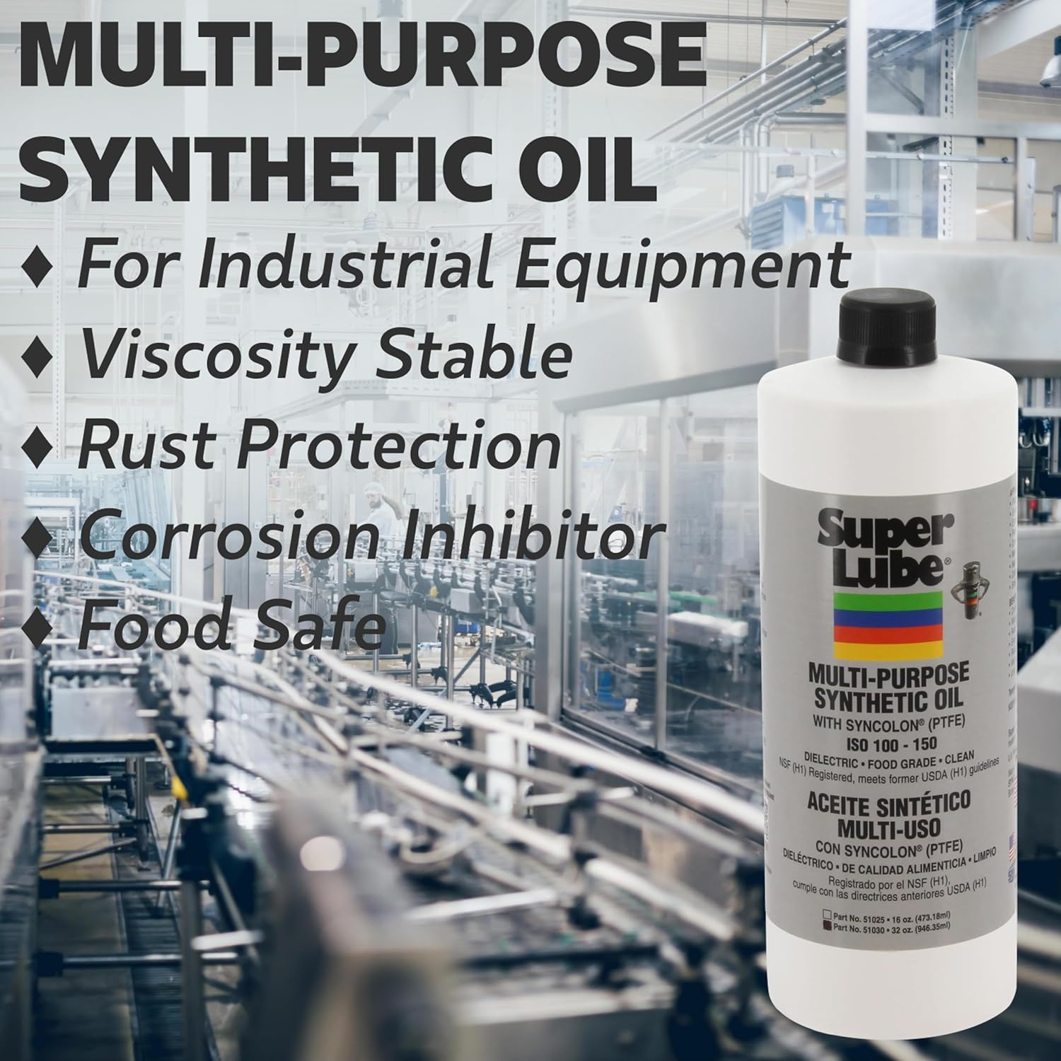 Super Lube Multi-Purpose Synthetic Oil with Syncolon 4 Oz Bottle image number 4