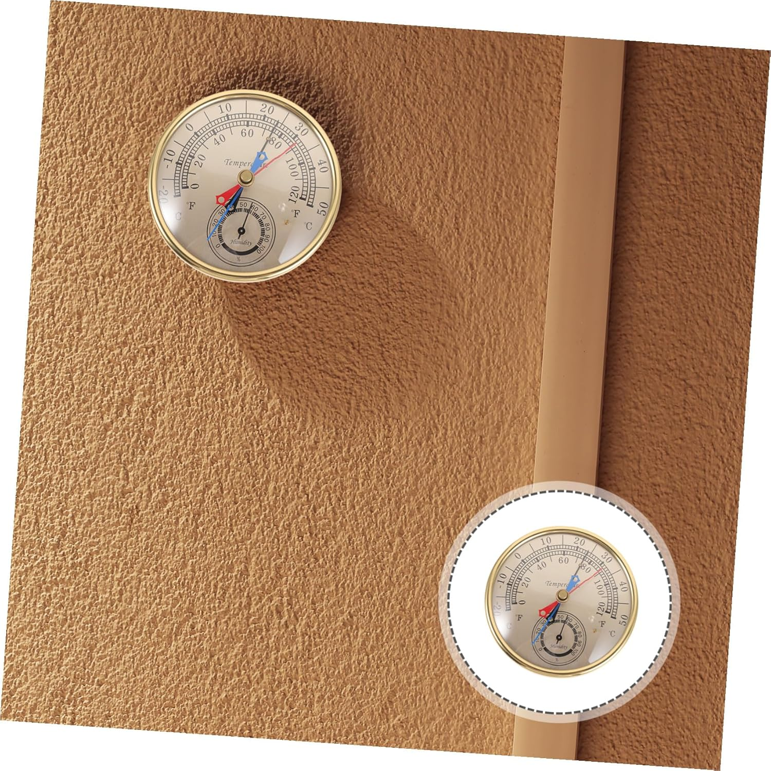 COHEALI Accurate Indoor Digital Thermometer Hygrometer with Bright Display for Humidity and Temperature Monitoring in Greenhouses Offices Warehouses and Homes