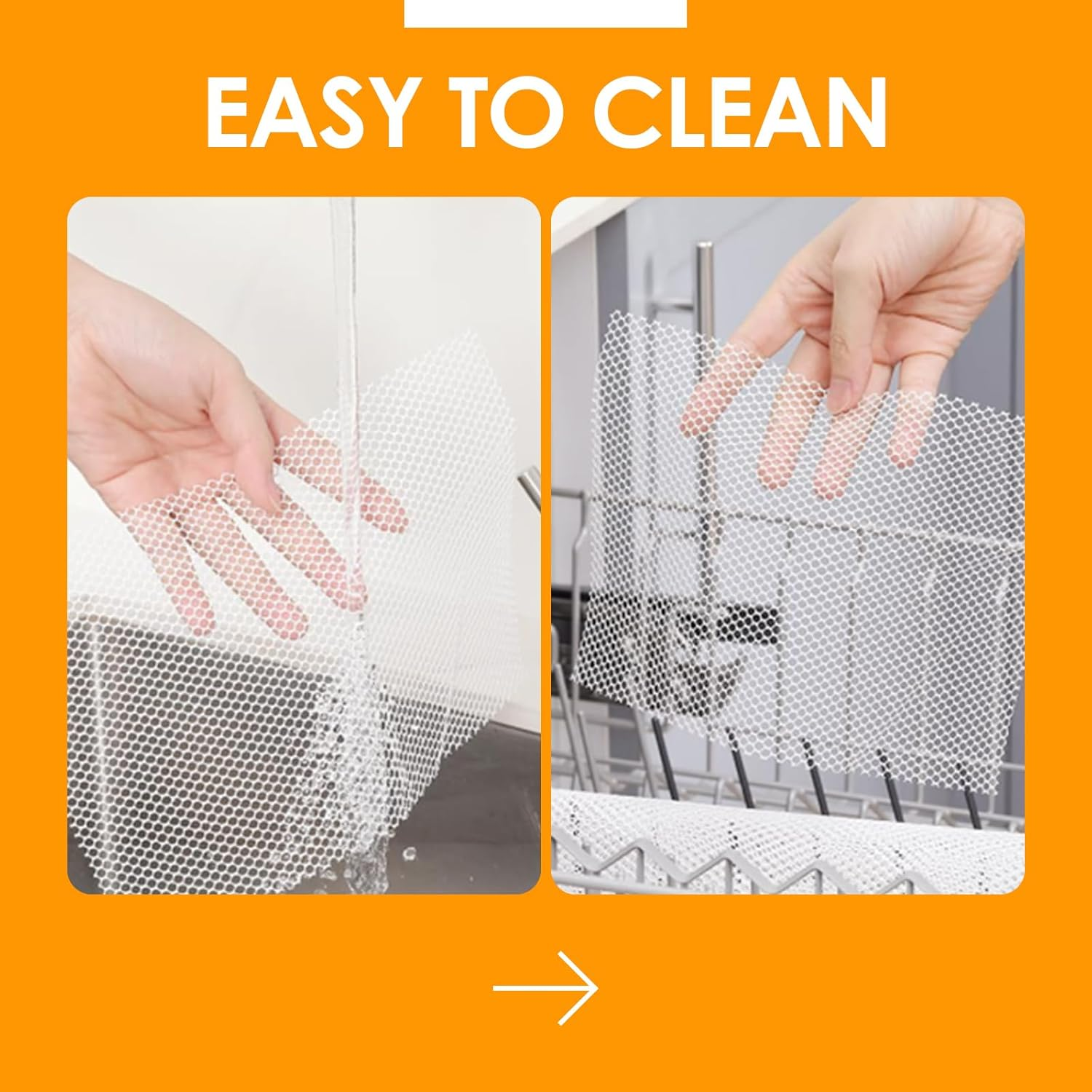 10 Pcs Silicone Dehydrator Sheets, Non-Stick Food Dehydrator Mats Reusable Thickened Cuttable Silicone Steamer Mat for Food Fruit Dryer 39 * 28Cm image number 3