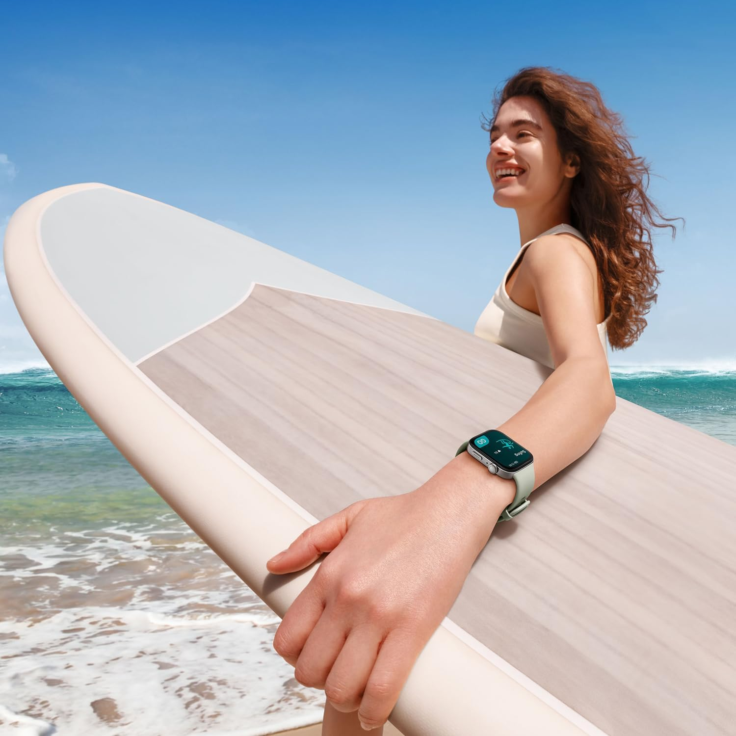 3-6PCS Straps Compatible with HUAWEI Watch Fit 3, Replacement Bands Suitable for HUAWEI Watch Fit 3, Soft TPU, Breathable, Adjustable Length image number 2