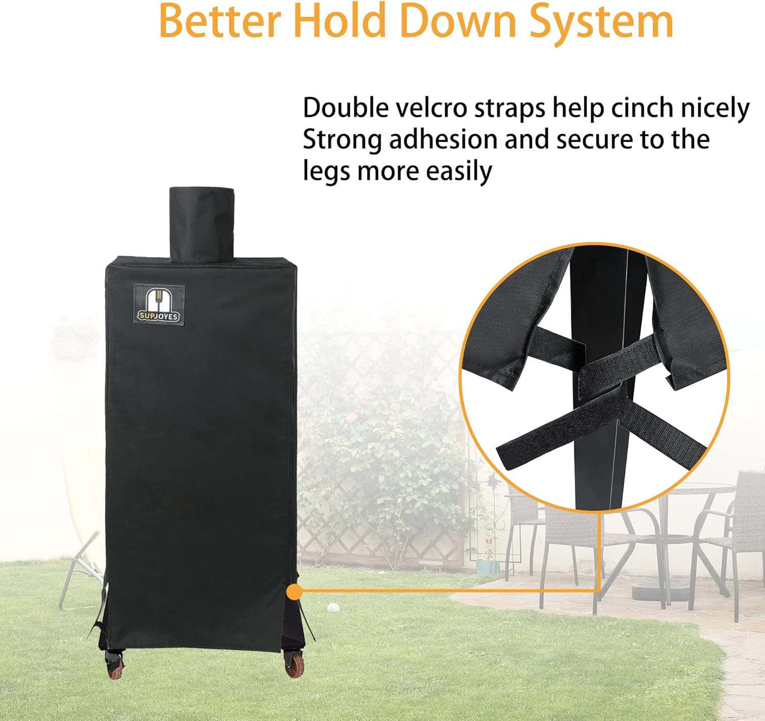 SUPJOYES Heavy Duty Waterproof Cover for Pit Boss Smoker Grill image number 1