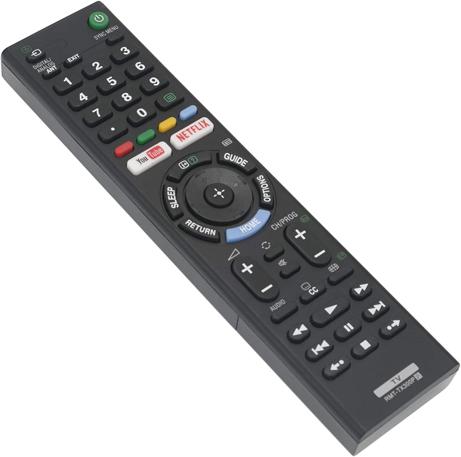 New RMT-TX300P Remote Control Fit for Sony Bravia LCD LED TV KD-43X7000E KD-43X7000F KD-43X7007E KD-43X7007F KD-49X7000E KD-49X7000F KD-49X7007E KD-49X7007F KD-55X7000E KD-55X7000F KD-55X7007E image number 1