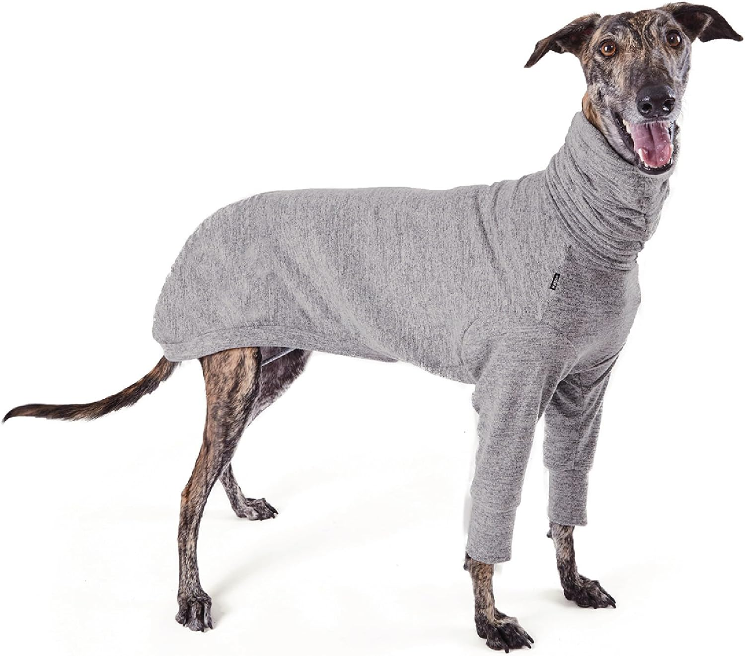 Kazoo Greyhound Softie Dog Jumper, Grey, Small image number 3