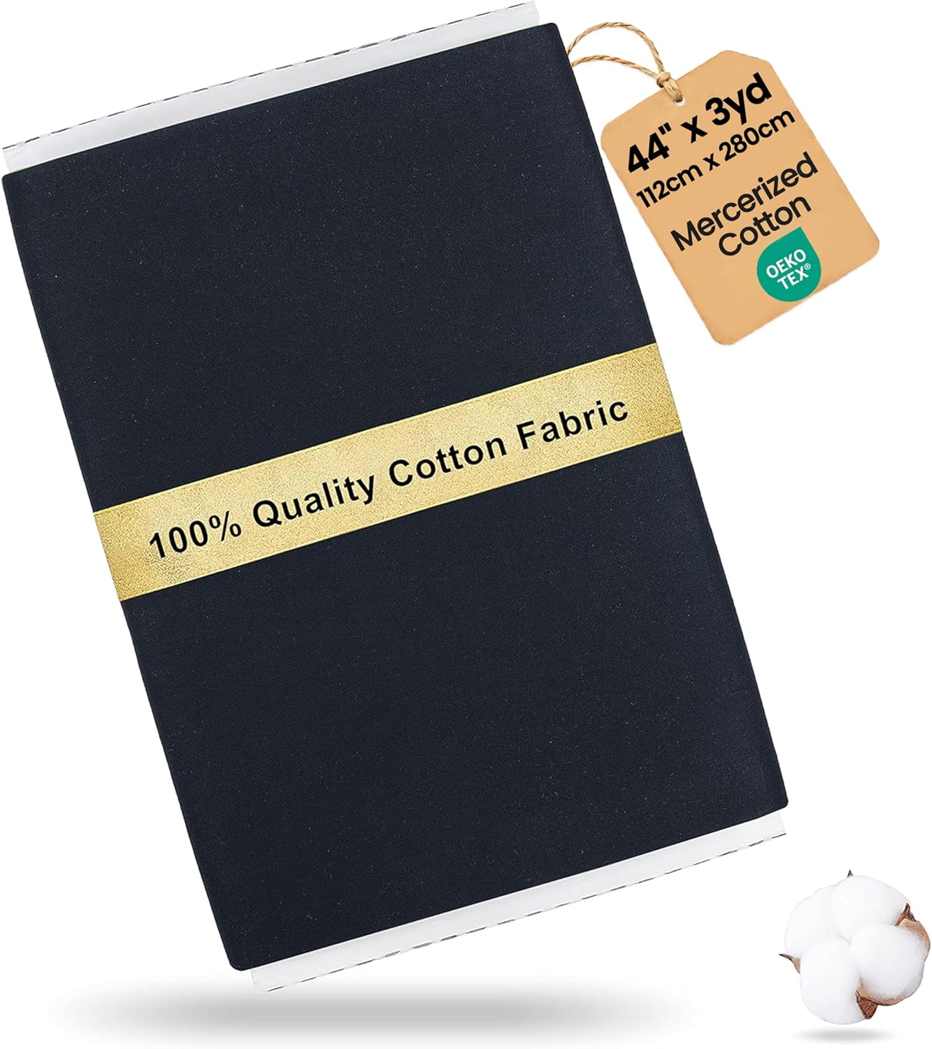 Craftido -100% Cotton Fabric by the Yard in Solid Color (112Cm) 44&rdquo;Wide by 3Yd (9 Ft) -Medium Weight 5.2 Oz-For Quilting, Sewing, Crafts, Binding, Backing and Lining - Red