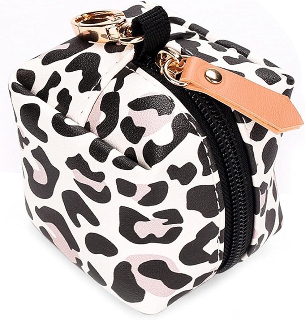 Stylish Pacifier Holder - Baby Pacifier Pouch with Clip | Pacifier Case Holder for Diaper Bag, Stylish Pacifier Storage Container, Holds 2