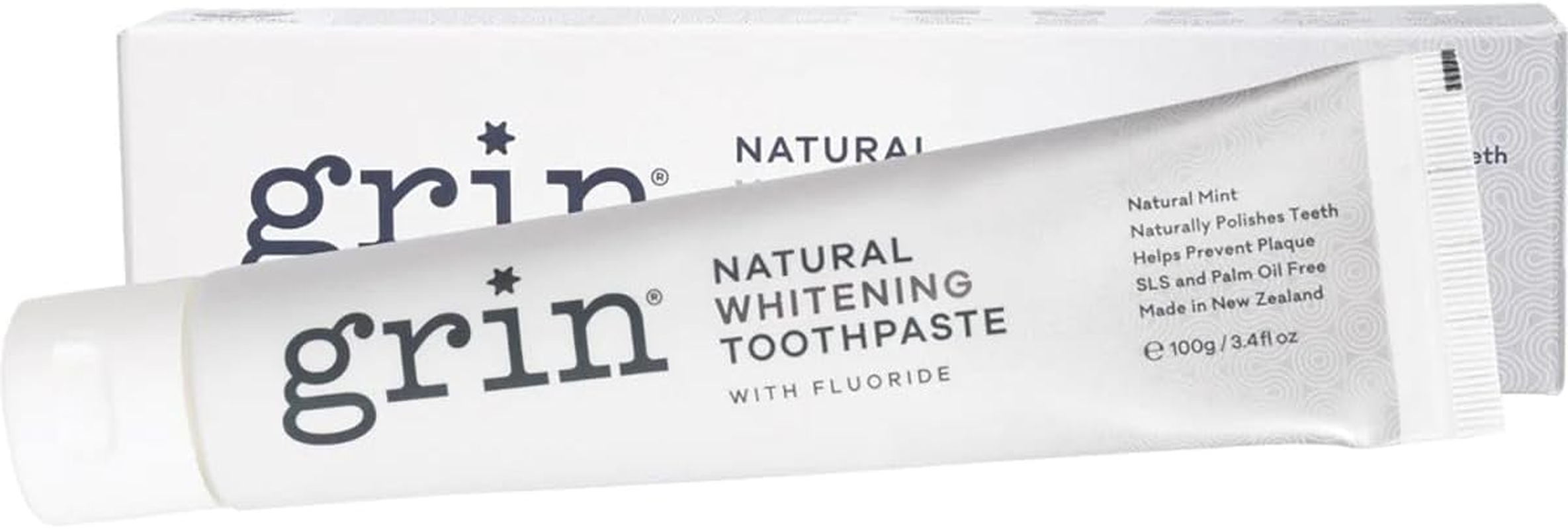 Grin Whitening with Fluoride Toothpaste - 100G image number 1