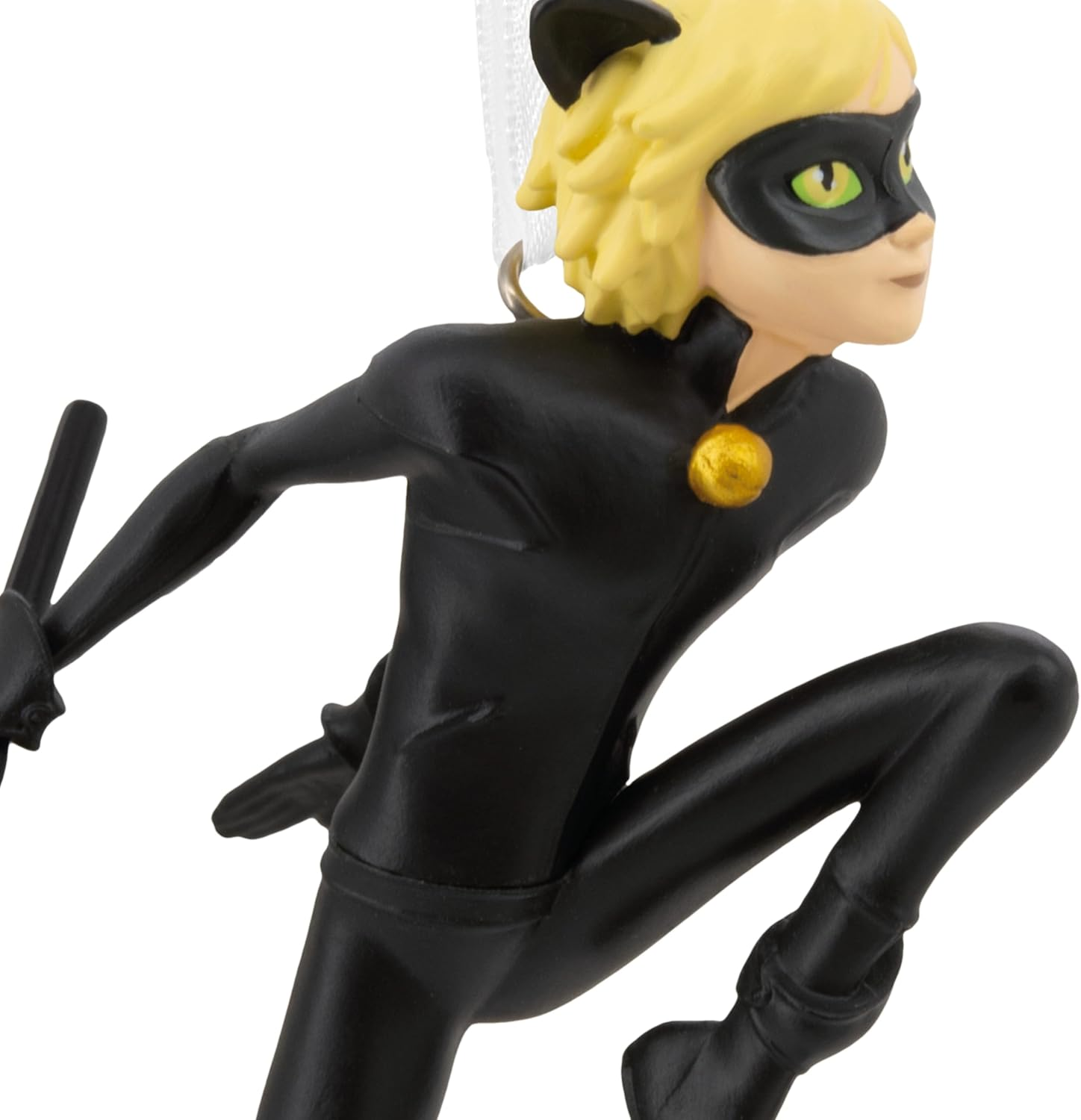 Hallmark Miraculous Cat Noir Christmas Ornament image number 4