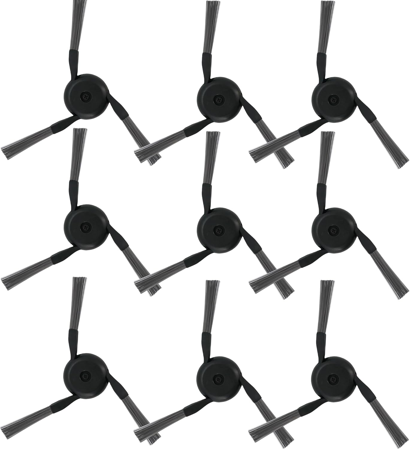 YBVABE 9Pack Side Brushes Compatible with Dreame X40 Ultra, X50 Ultra, L40S Ultra and L40S Pro Ultra Robot Vacuums &ndash; Durable Corner Cleaning Accessories for Deep, Hair-Resistant Cleaning image number 5
