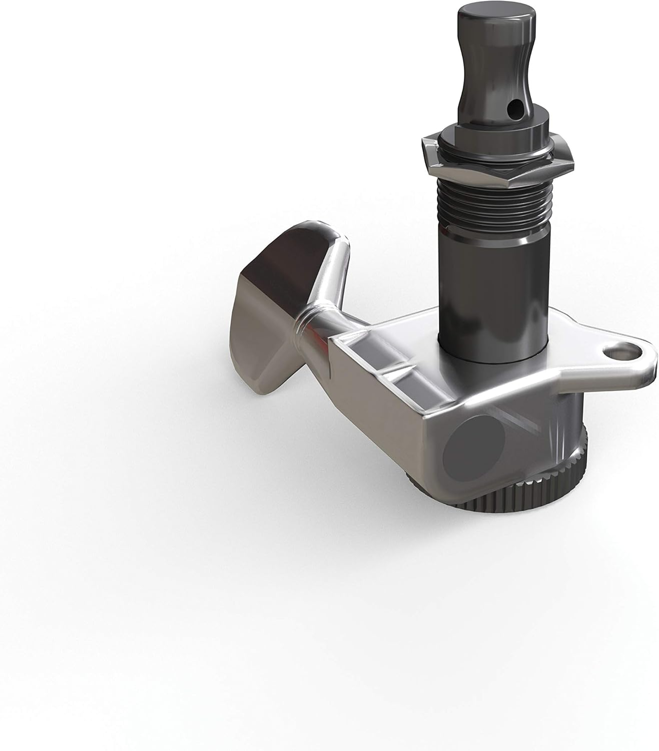 Planet Waves Auto-Trim Tuning Machines, 6 In-Line Setup, Chrome