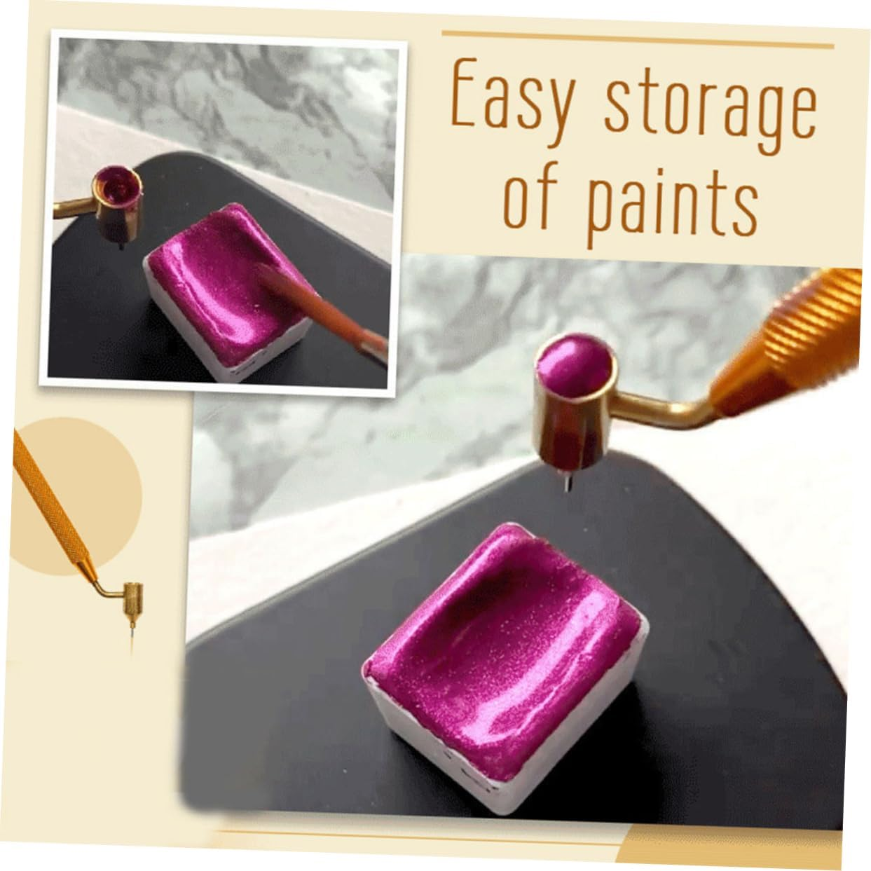 Car Scratch Repair -Up Paint Tool for Auto Body Versatile Tire Paint Applicator for Vehicles Easy to Use Natural-Looking Finish