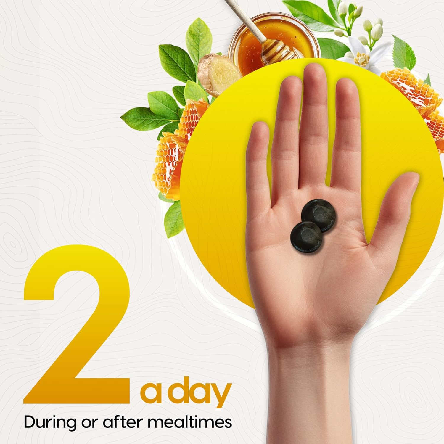 Shilajit Gummies 15000Mg | Pure Himalayan Shilajit | Lab Tested | Rich in Fulvic Acid & 85+ Trace Minerals | Vegan Organic Product for Daily Energy & Wellness | 60 Gummies Honey Ginger Flavour image number 5