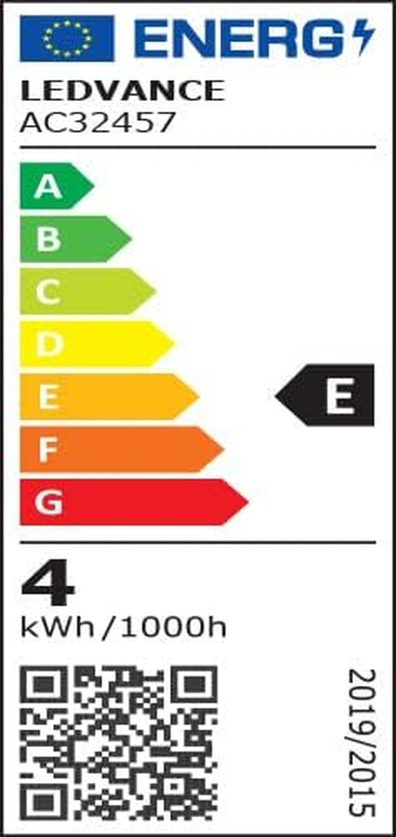 Osram LED Base Classic P Lamp, Teardrop Shape with E14 Socket, Non-Dimmable, Replaces 40 Watt, Matt, Warm White - 2700 Kelvin, Pack of 3 (Pack of 1) image number 4